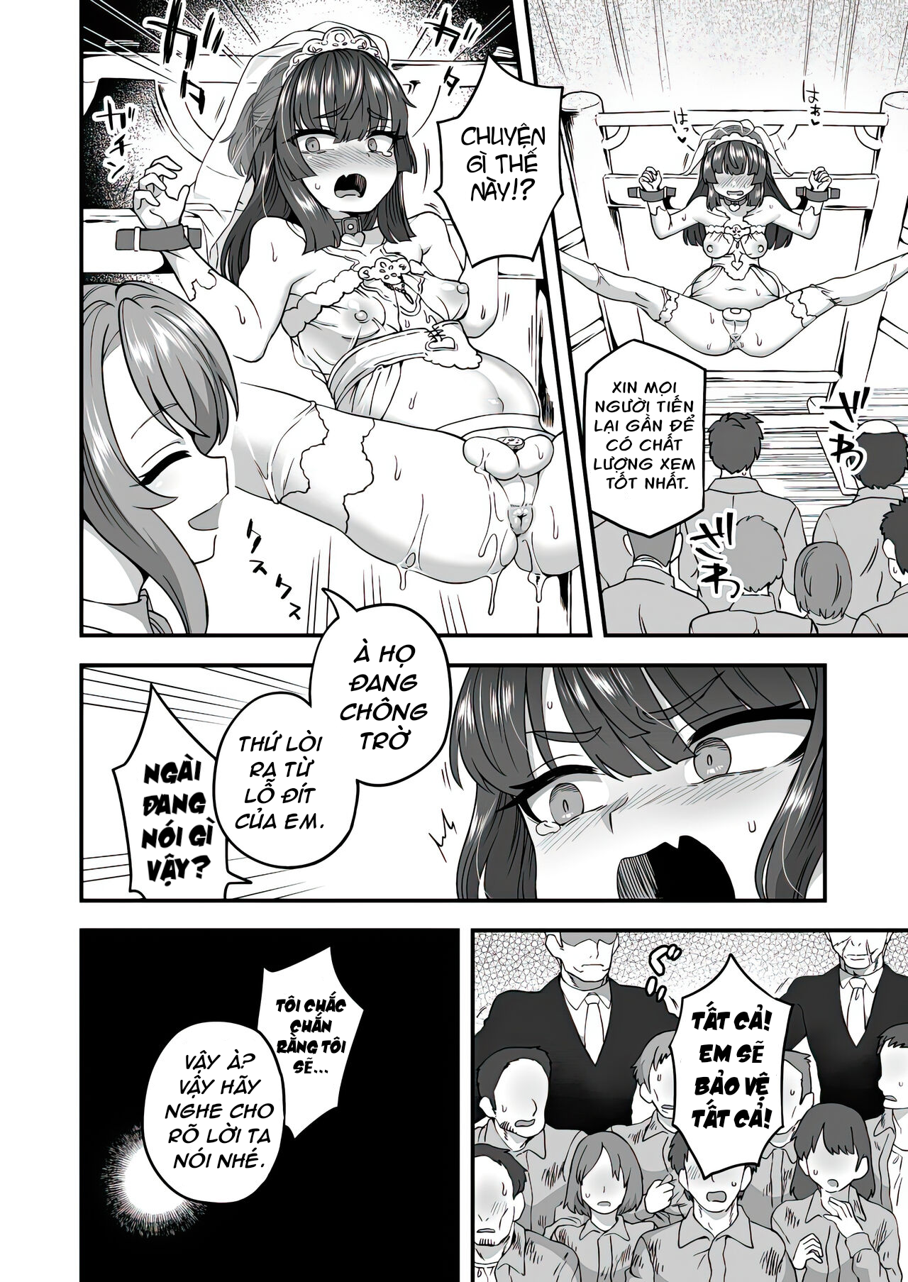 Đọc truyện hentai Hạnh Phúc Của Đôi Ta Sau Đám Cưới - Oneshot