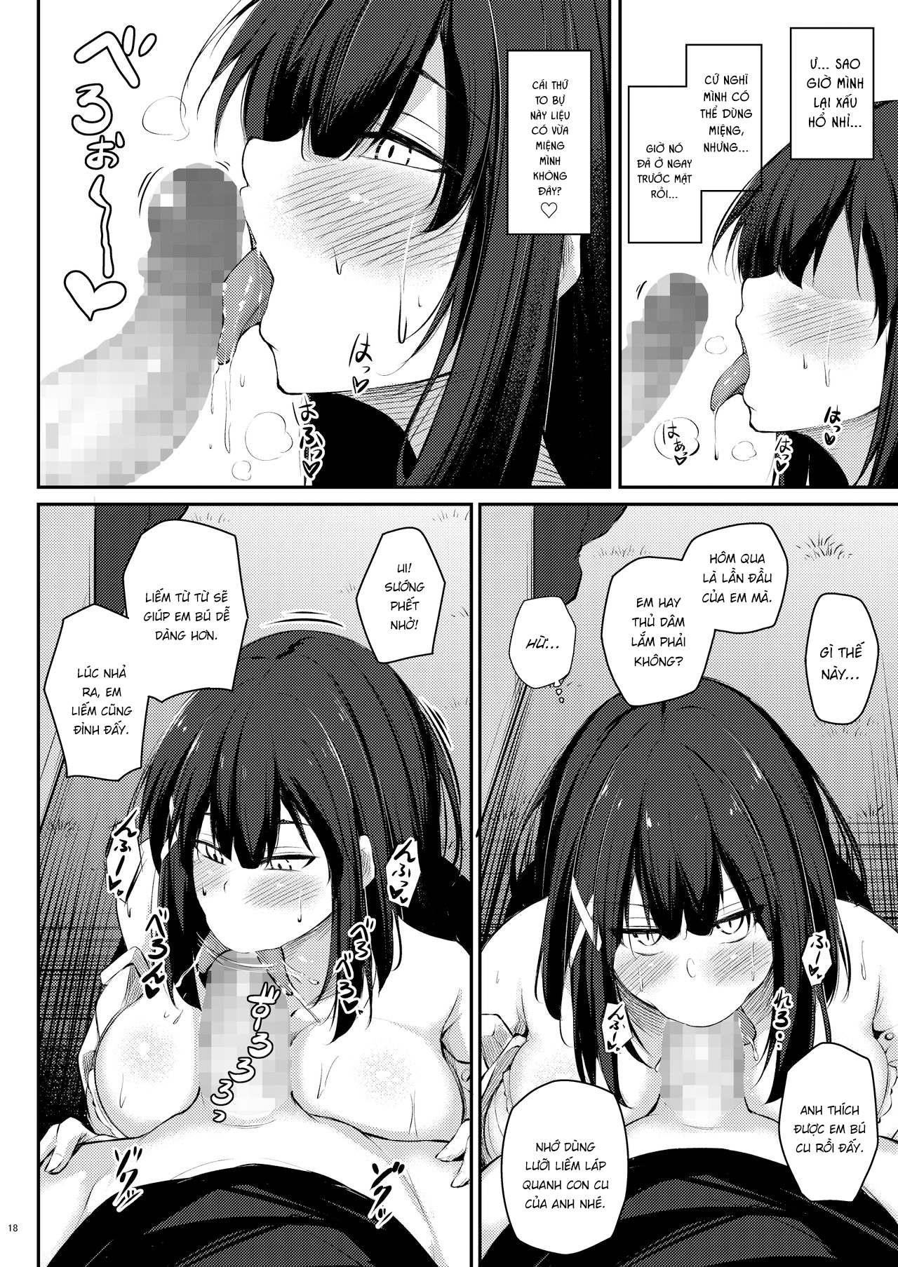 Đọc truyện hentai Kouhai Fuukiiin ni Yoru Furyou Senpai no Otoshikata - Oneshot