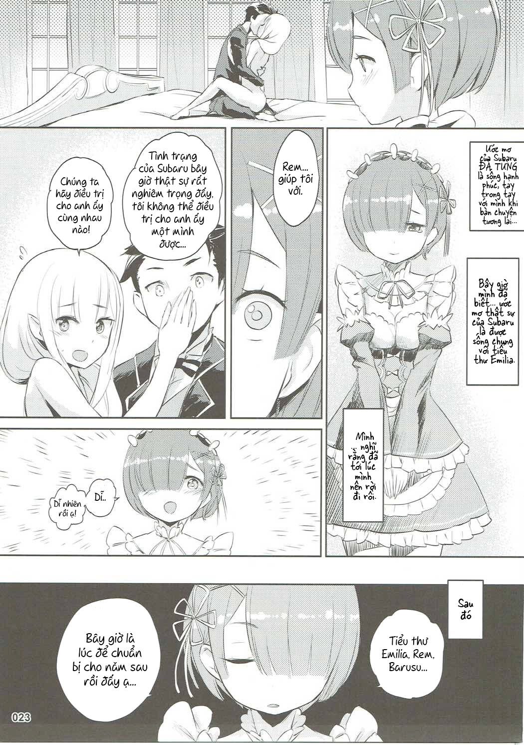 Đọc truyện hentai RE:Zero truyện chưa kể - Oneshot