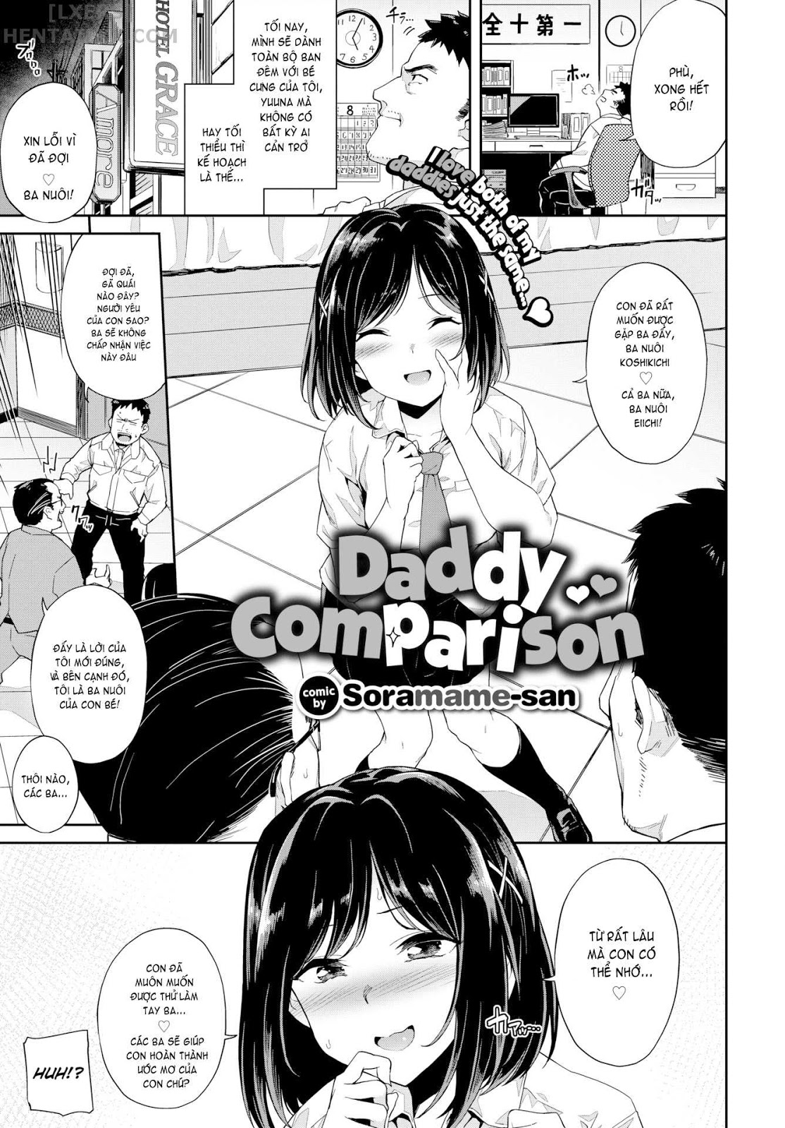 Đọc truyện hentai Daddy Comparison - Oneshot