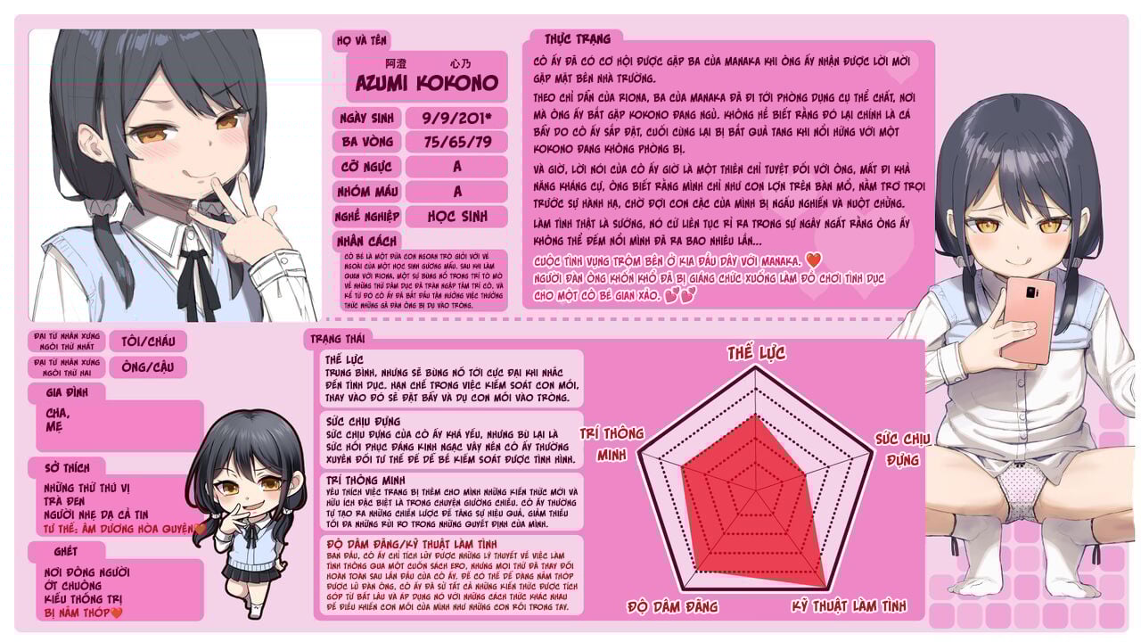 Đọc truyện hentai Tôi bị ăn hiếp bởi một con nhãi ranh là bạn của con gái mình - Chap 2