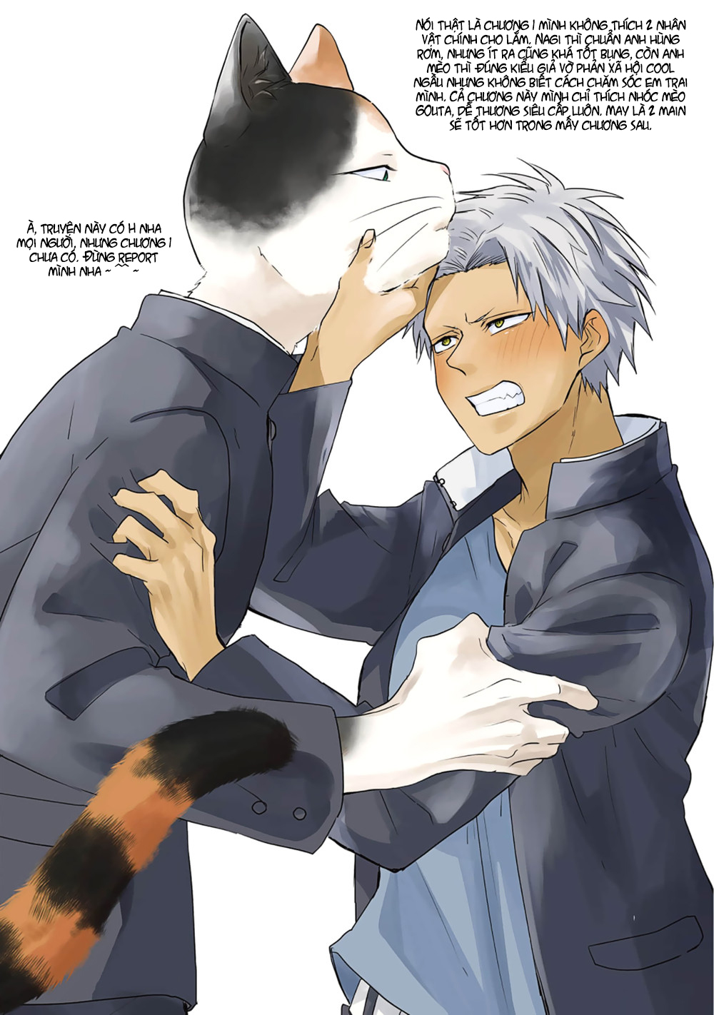 Đọc truyện hentai Trai và Mèo - Chap 1