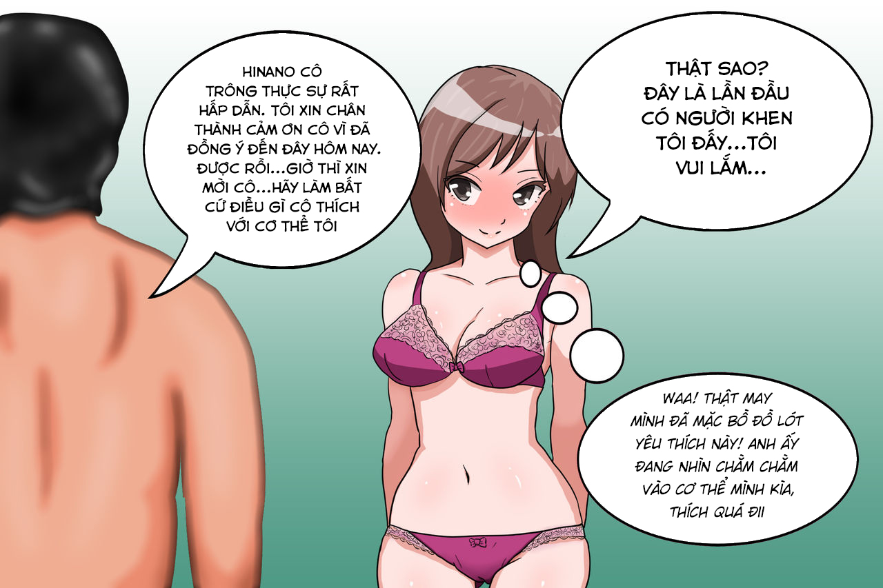 Đọc truyện hentai Hinano-san, Hajimete - Chap 1