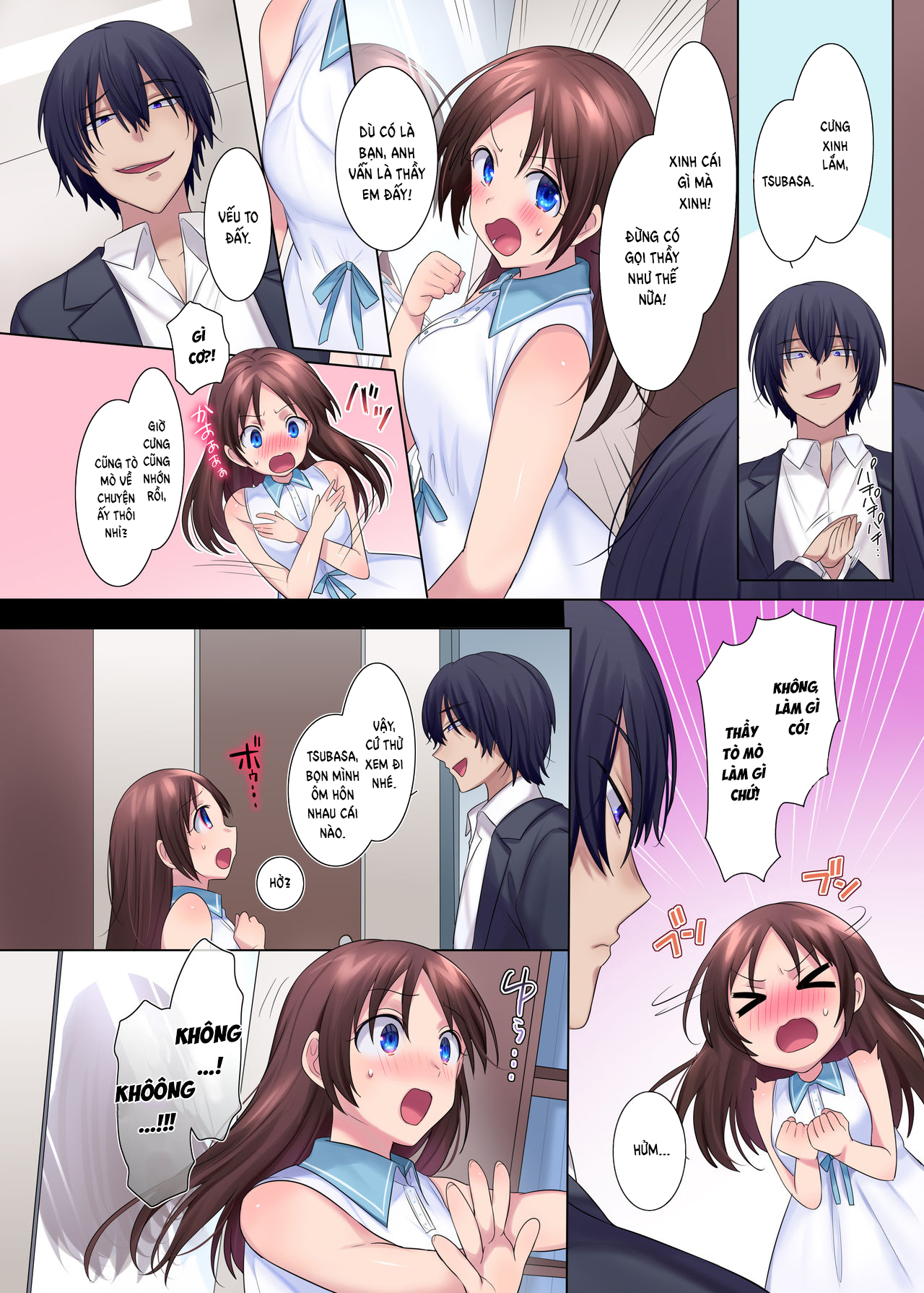 Đọc truyện hentai Cô nàng ngực khủng và gã bạn lắm chiêu - Oneshot