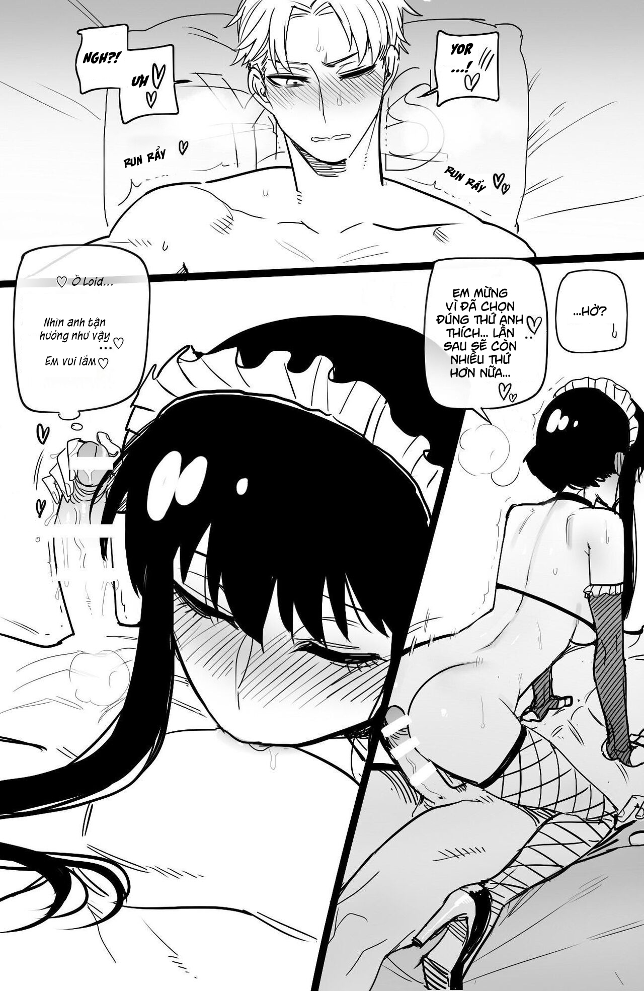 Đọc truyện hentai Lần đầu của Yor Forger - Chap Extra