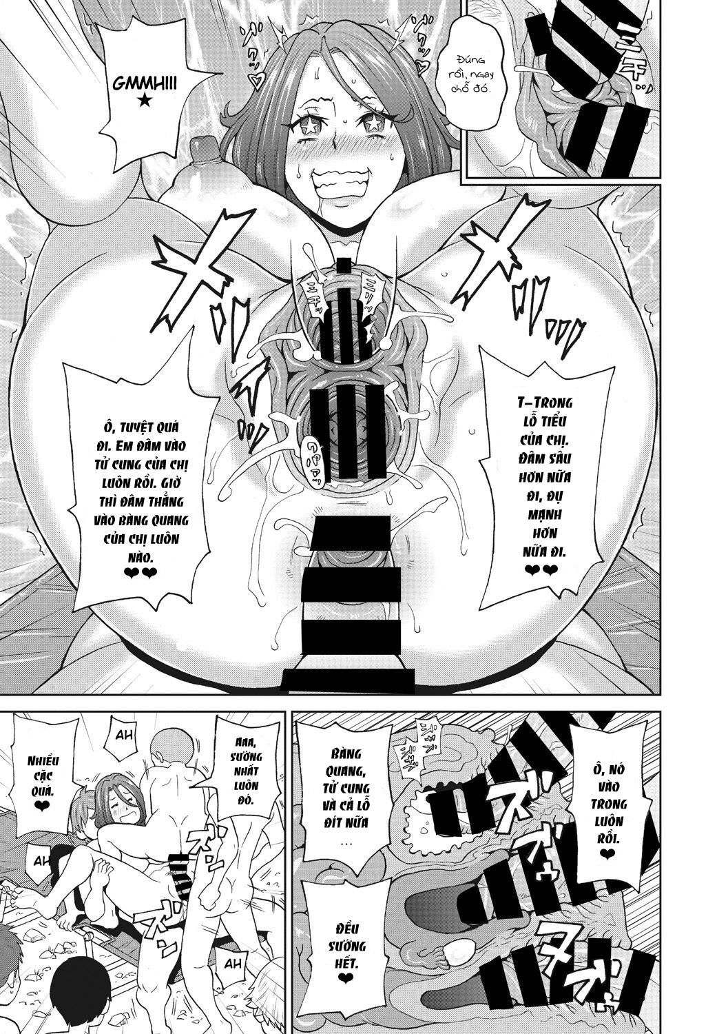 Đọc truyện hentai Nằm phơi nắng ngoài biển lúc nứng - Oneshot