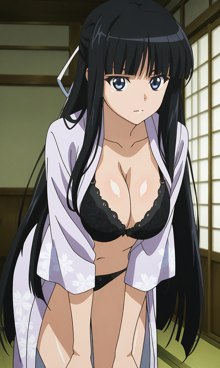 Đọc truyện hentai Tuyển tập Albums Art hentai - Chap 470 - Half-naked sex with Ichiyo-chan in a kimono