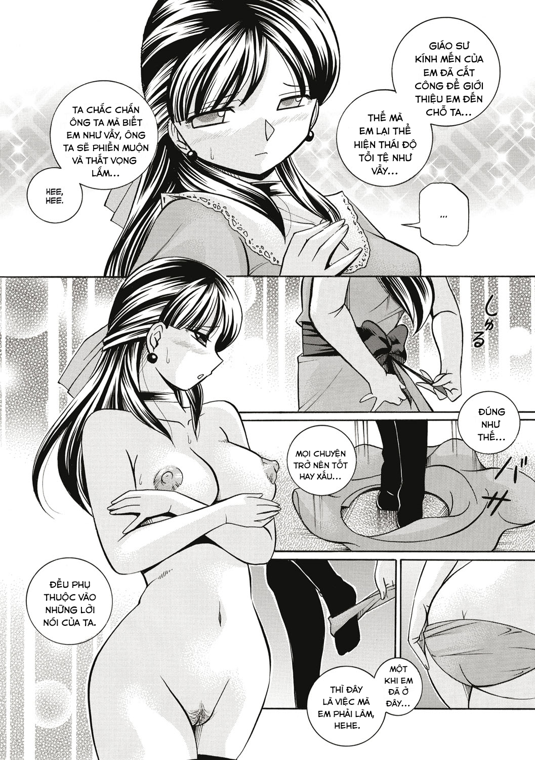 Đọc truyện hentai Yuriko and her Father-in-Law - Chap8