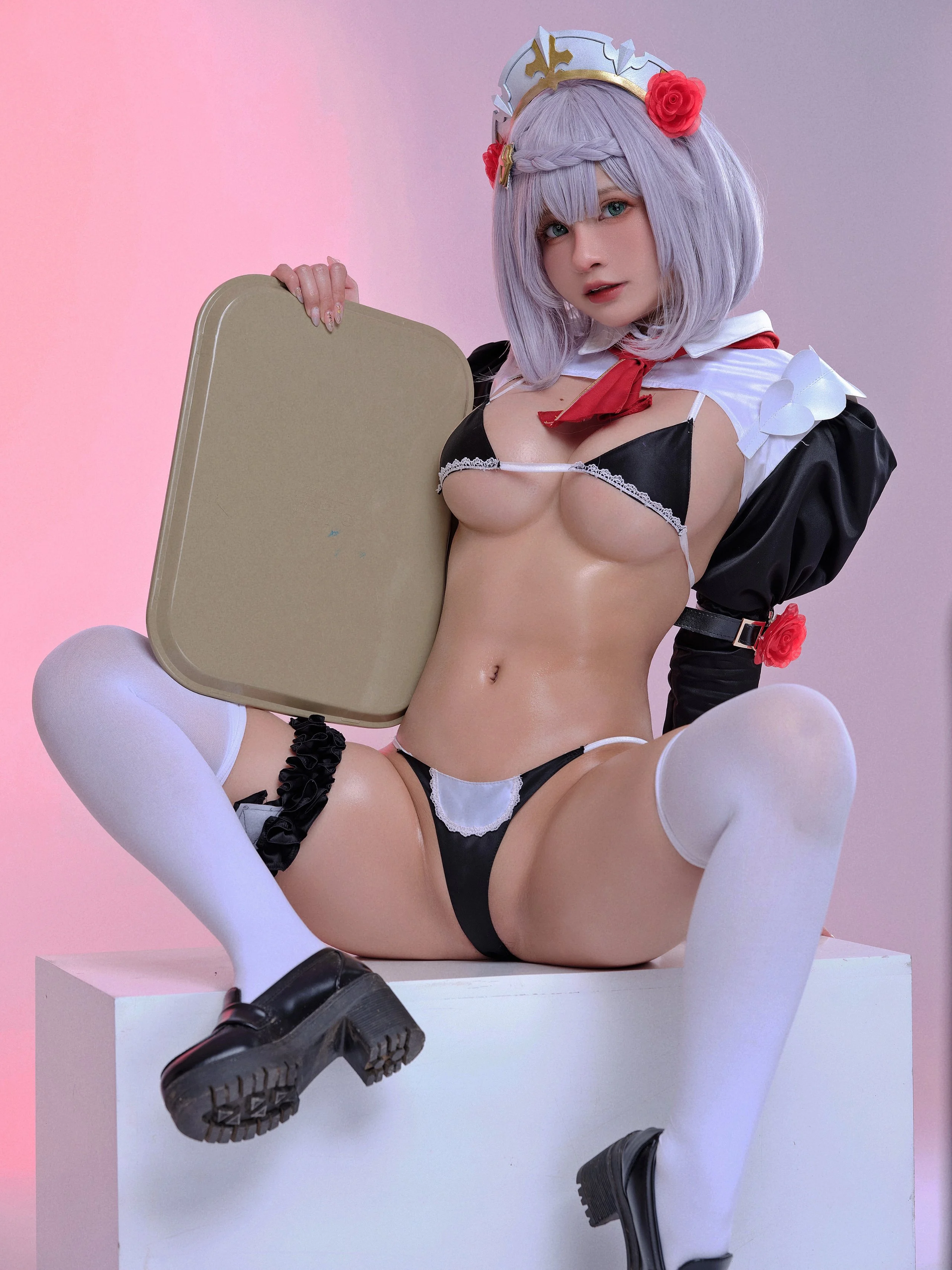 Đọc truyện hentai Tuyển tập Albums siêu phẩm Cosplay - Chap 535 - [Azami] Noelle