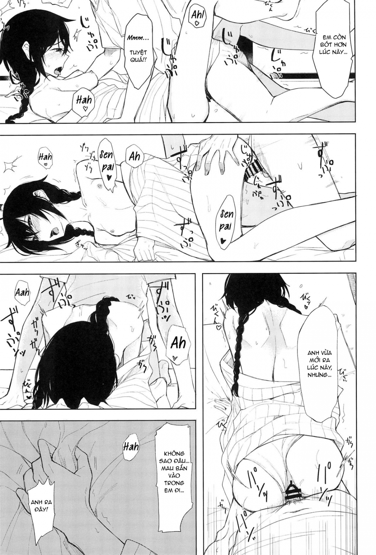 Đọc truyện hentai Kouhai-chan ni Eroi Koto Sareru Hon 5 - Chap 5