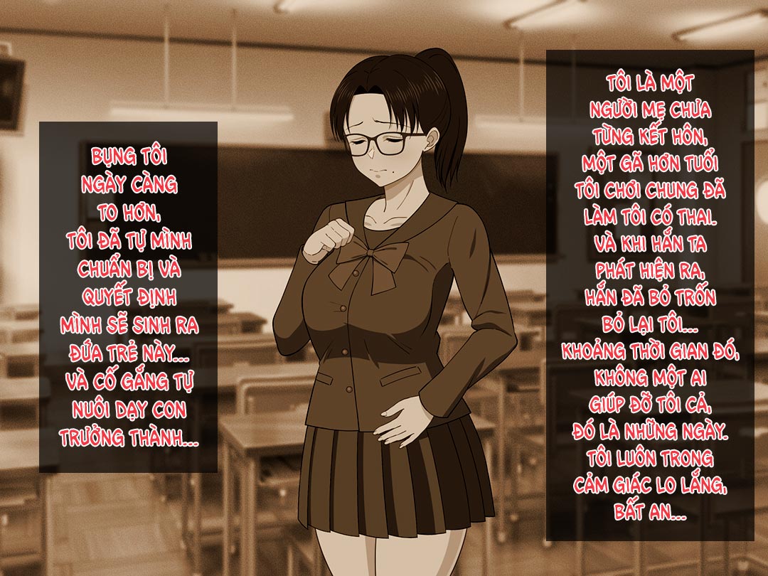 Đọc truyện hentai Khao khát người mẹ vú bự trong căn phòng nhỏ - Chap 1