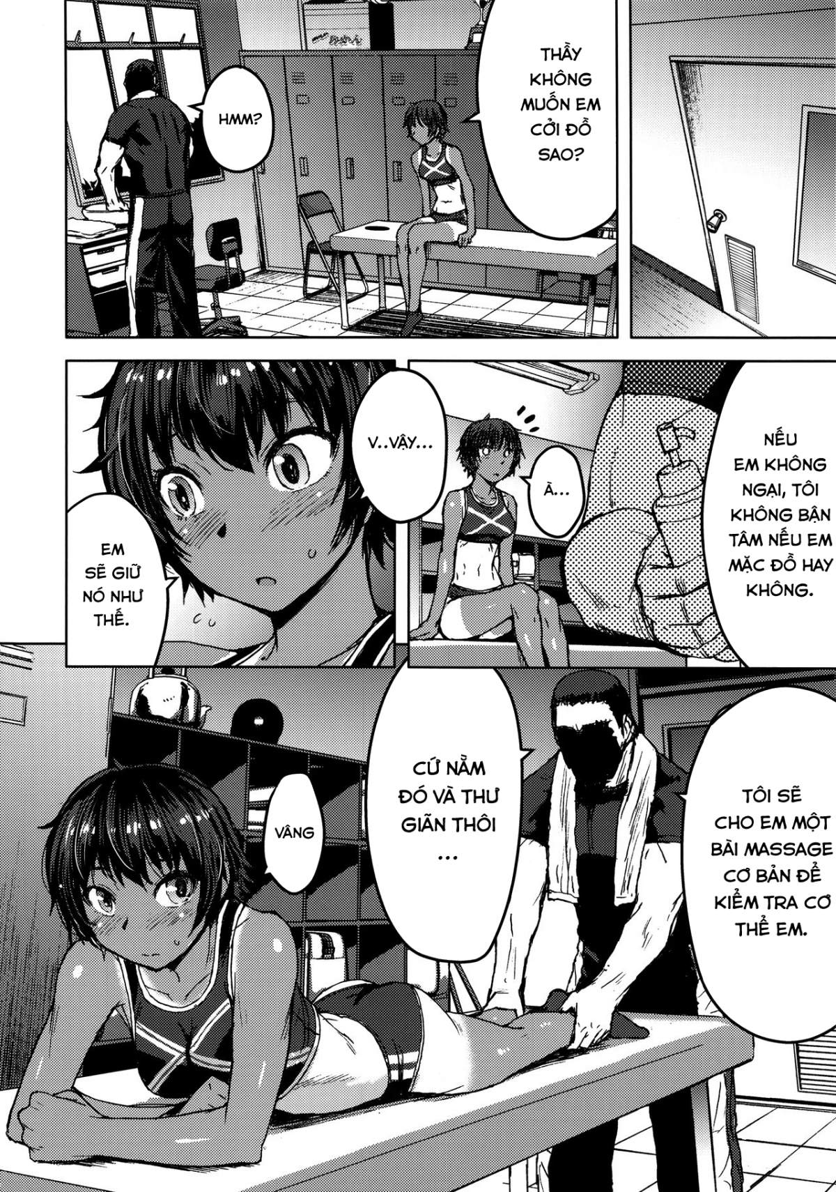 Đọc truyện hentai Joshi Rikujou Koubi - Chap 1.5