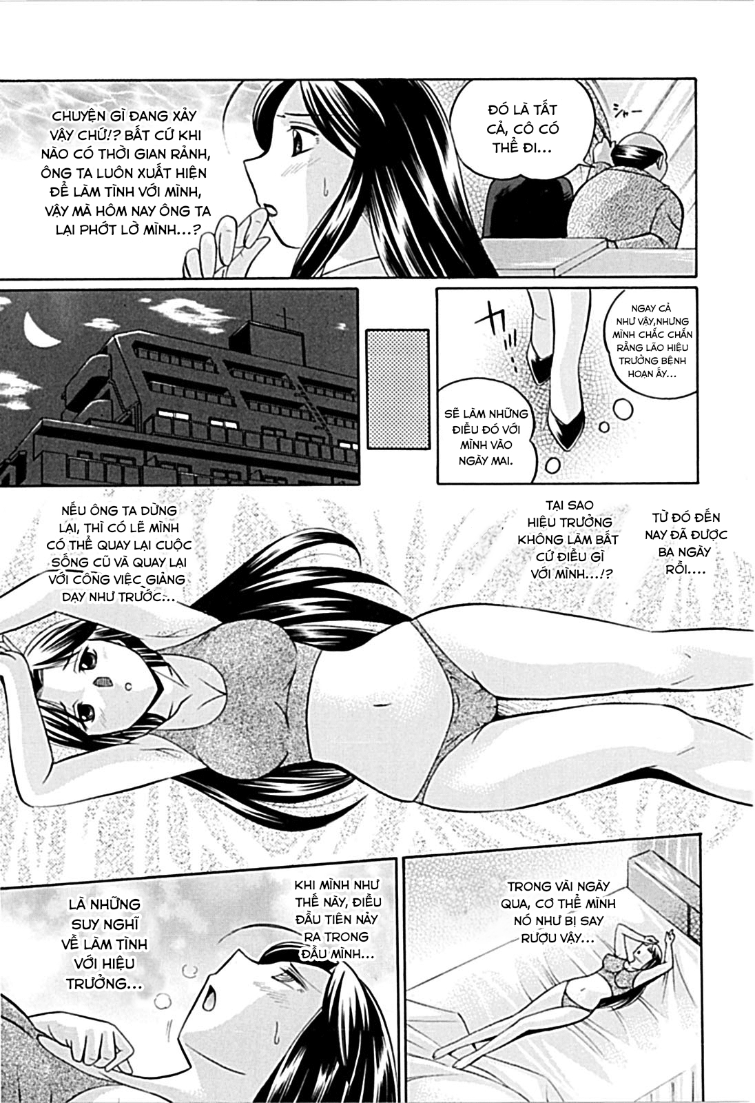 Đọc truyện hentai Female Teacher Kyouko - Chap 4