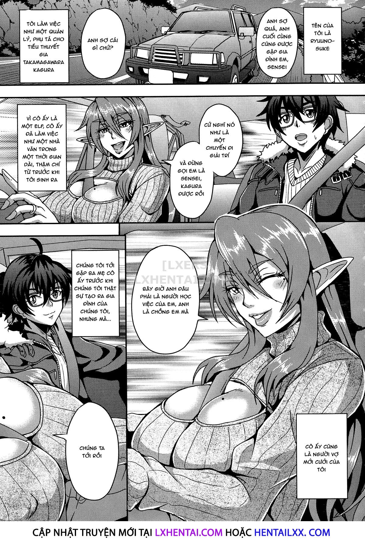 Đọc truyện hentai Elf Harem Story - Chap 2