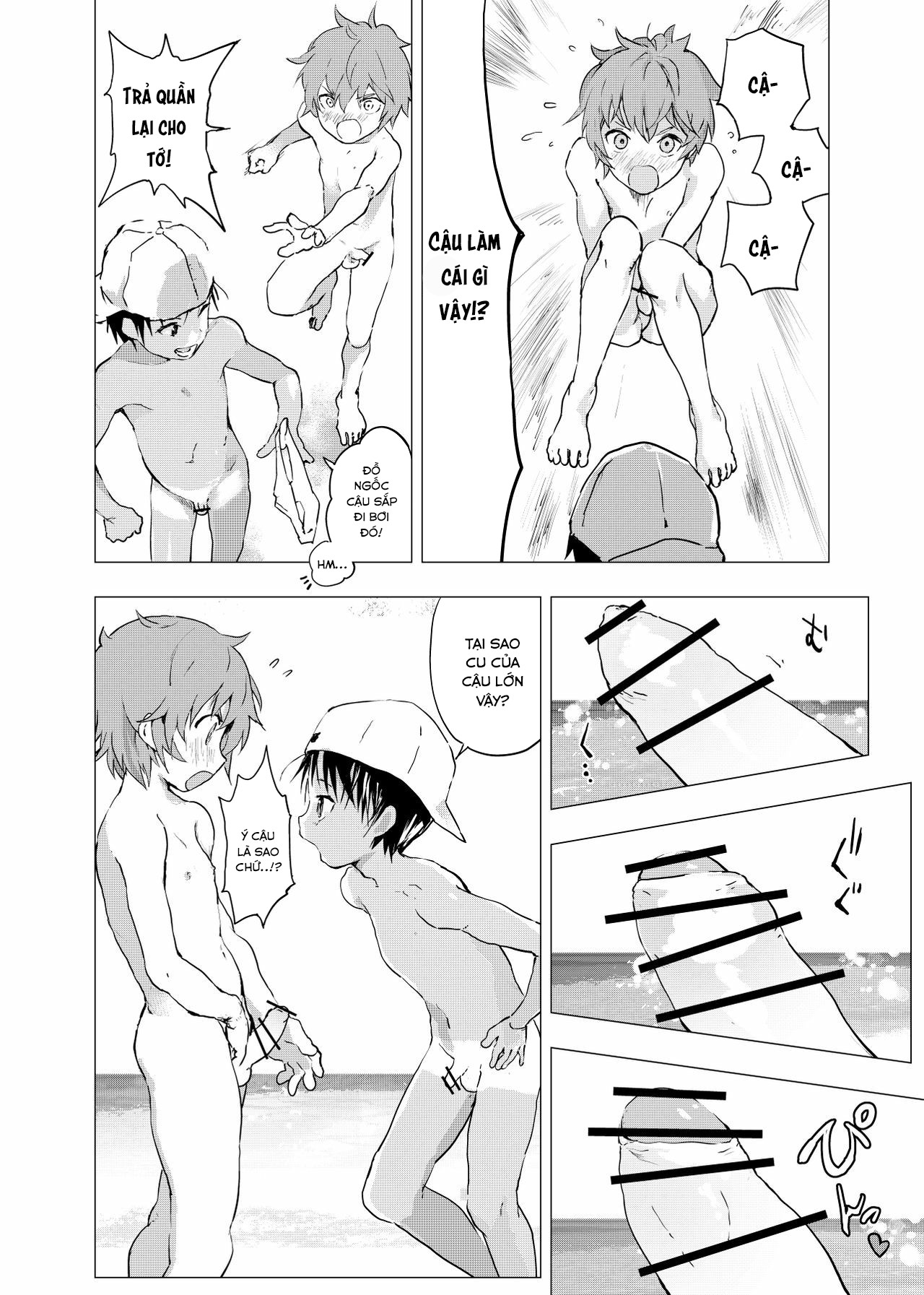 Đọc truyện hentai Inaka no Uke Shounen to Tokai no Seme Shounen no Ero Manga - Chap 1 ( gay )