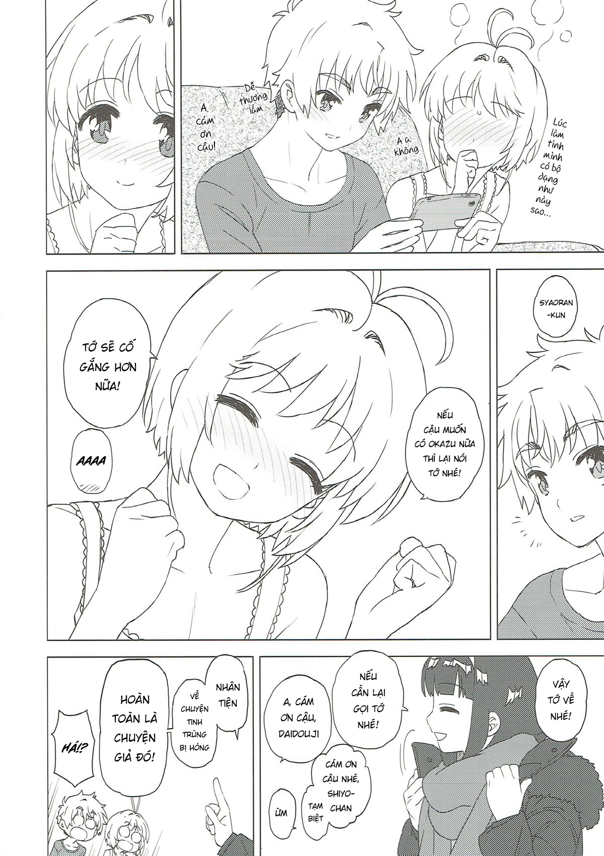 Đọc truyện hentai Làm video cùng Sakura và Syaoran - Oneshot