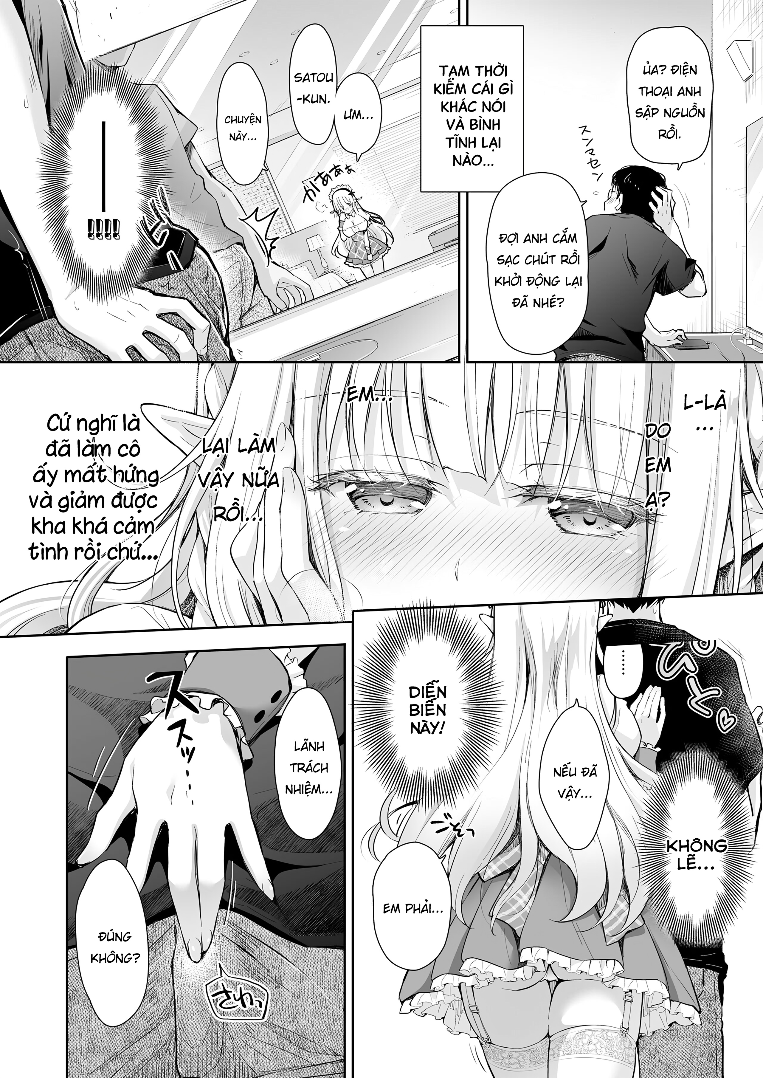 Đọc truyện hentai OtaCir no Elf Hime - Chap 3