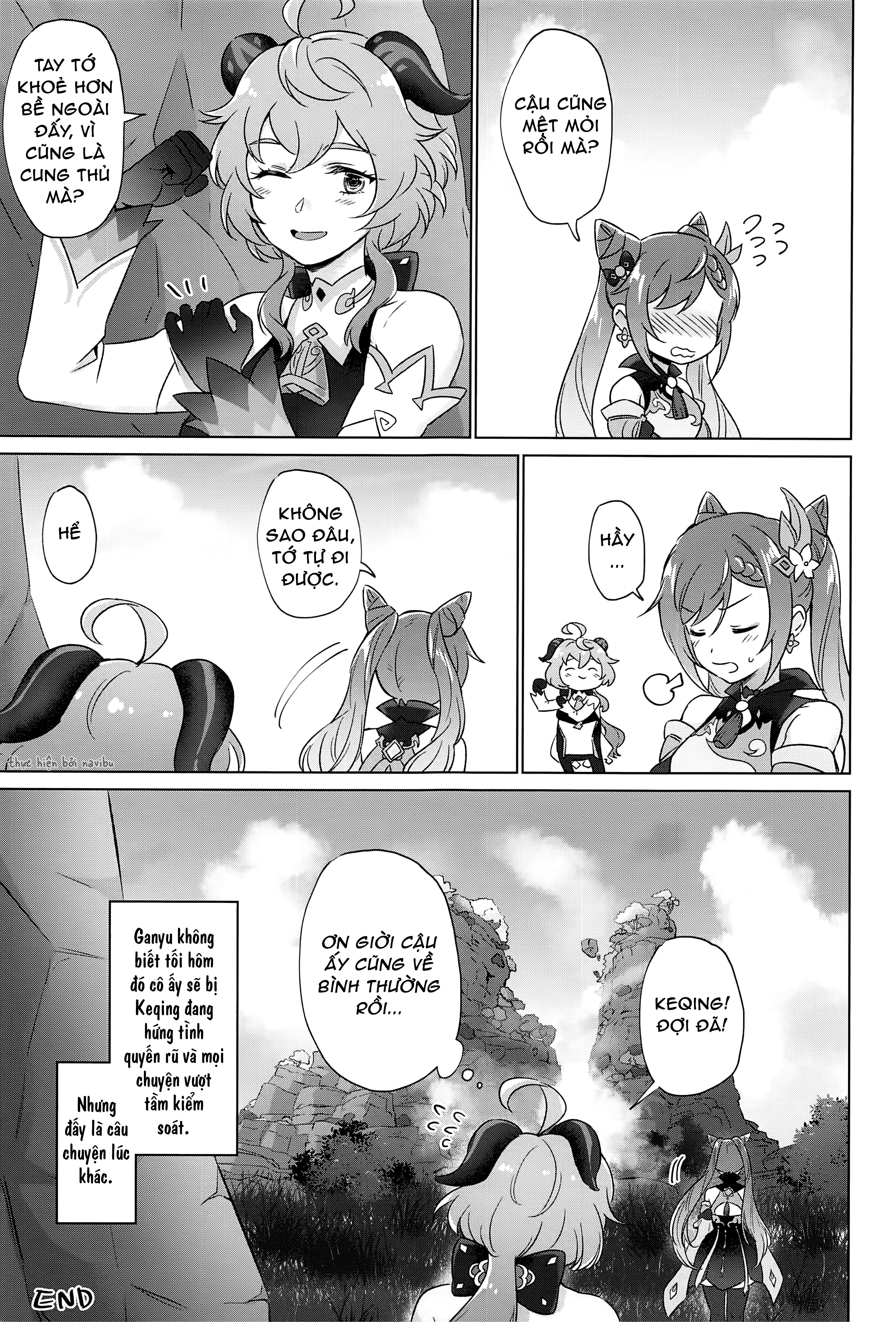 Đọc truyện hentai Nghiệm pháp tình dục kiểu Liyue - Oneshot full