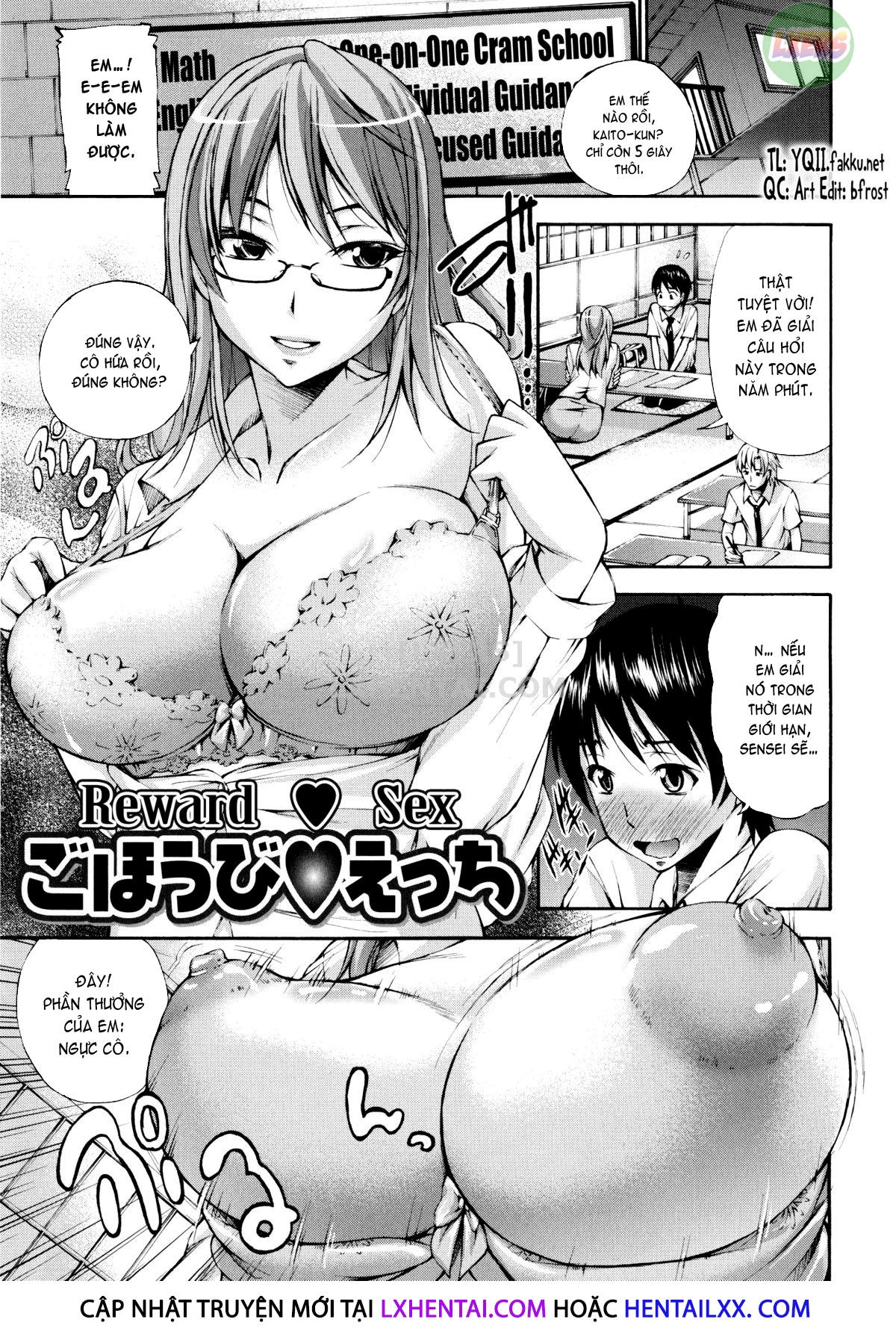 Đọc truyện hentai Houkei Nama Ijiri + Bonus Leaflet - Chap 7 - Phần thưởng - Làm tình