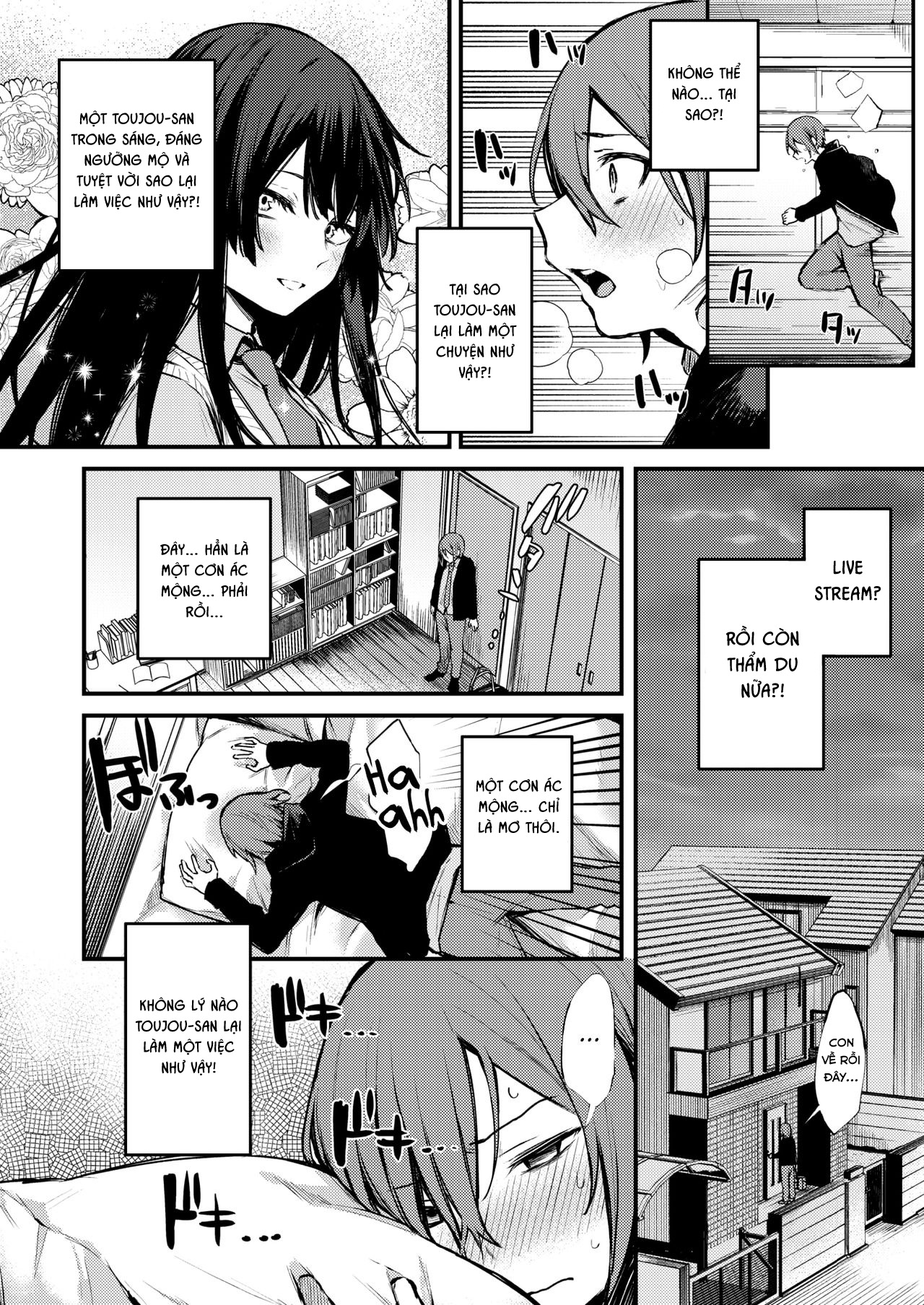 Đọc truyện hentai Himitsu no Haishin - Oneshot