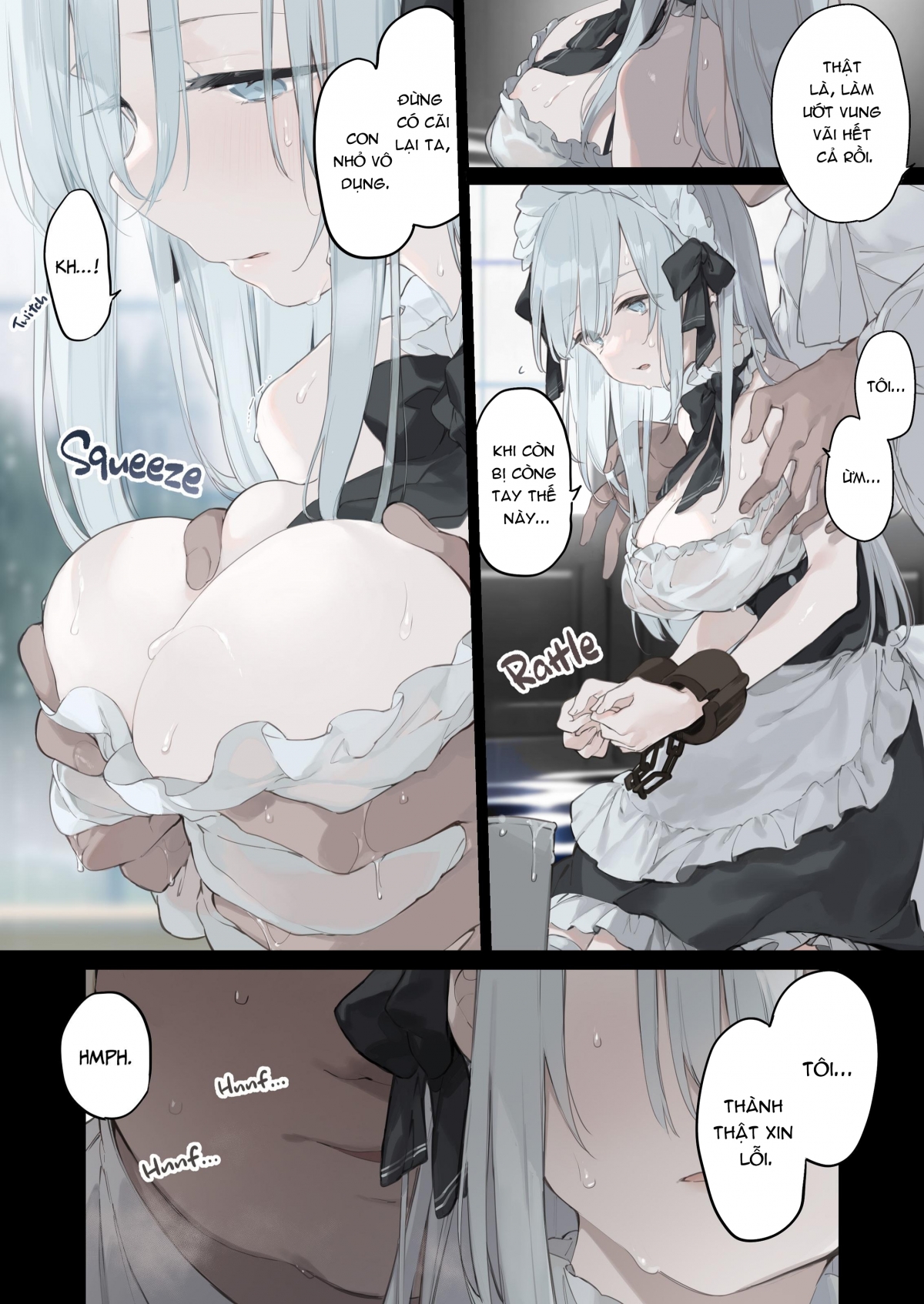 Đọc truyện hentai Sự sa ngã của nàng hầu gái tiểu thư quý tộc - Oneshot