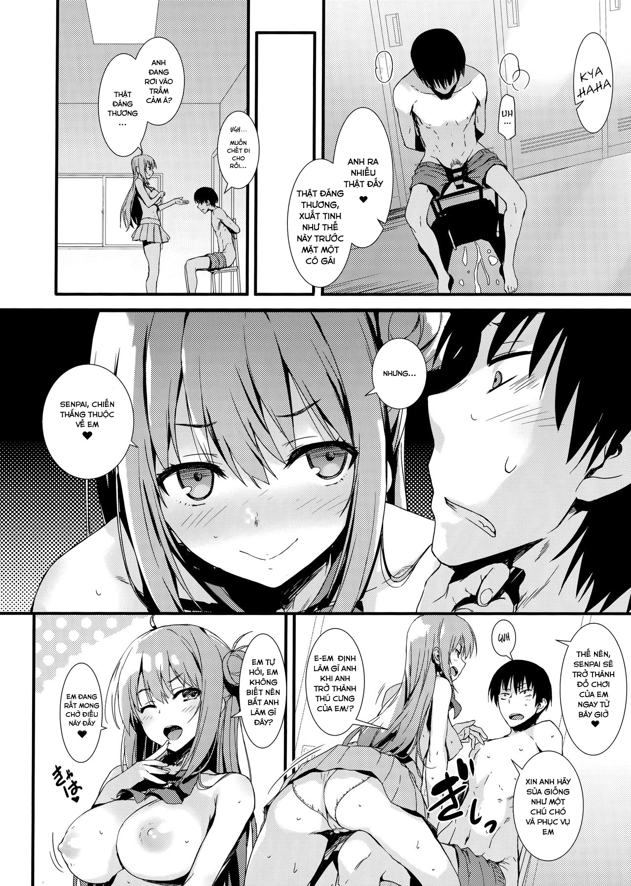 Đọc truyện hentai Echi Echi Kouhai-Chan! - Oneshot