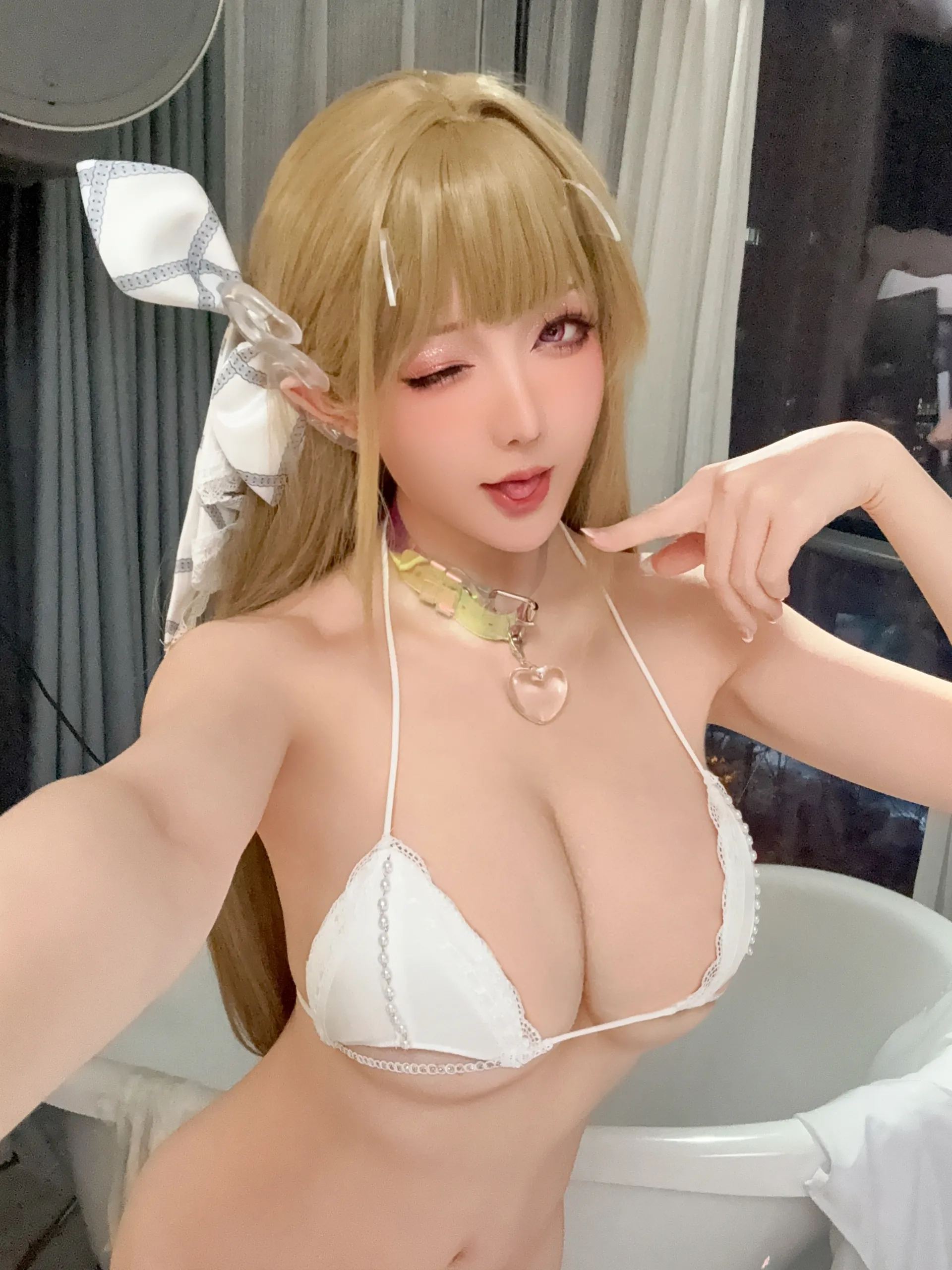 Đọc truyện hentai Tuyển tập Albums siêu phẩm Cosplay - Chap 1036 - Star Chichi - F Victory Goddess: Nikki Viper Swimsuit