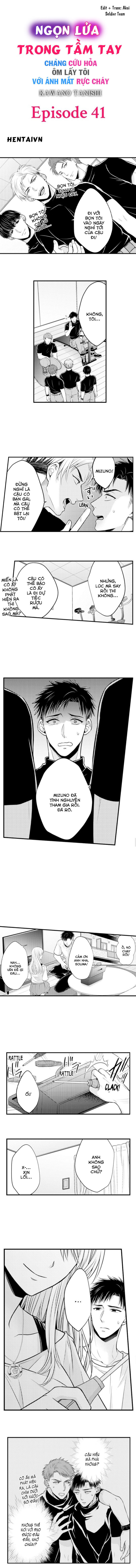 Đọc truyện hentai Ngọn lửa trong tầm tay - Chapter 41: Khó xử