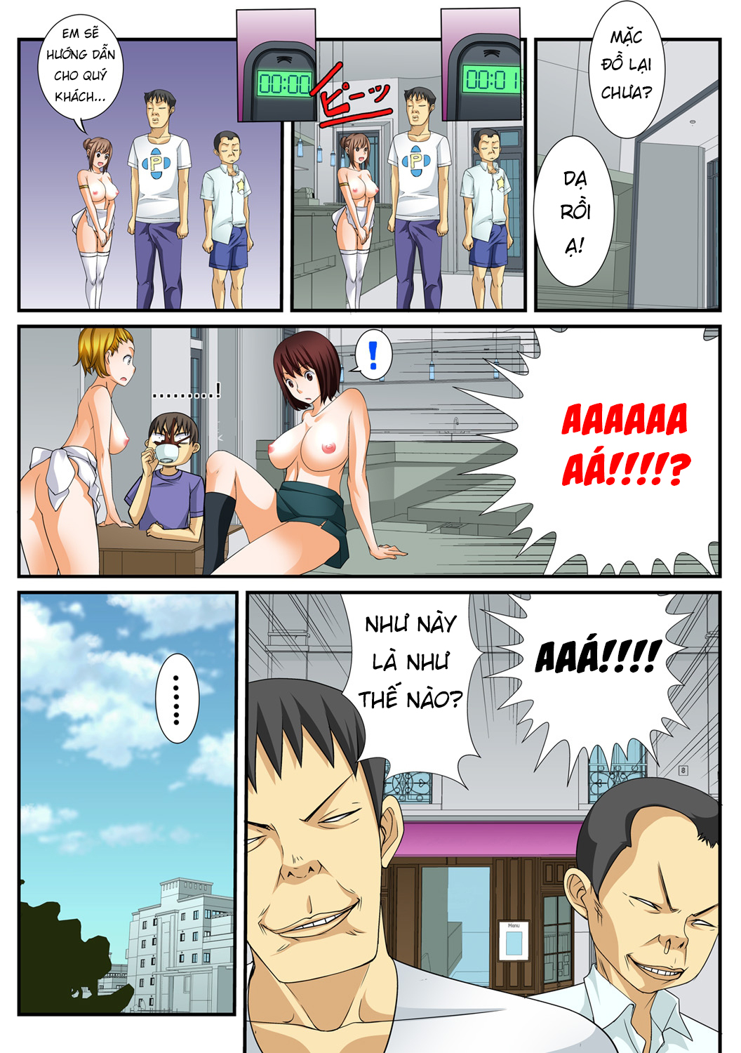 Đọc truyện hentai Ngưng đọng thời gian và đi chịch dạo!!! - Chap 1