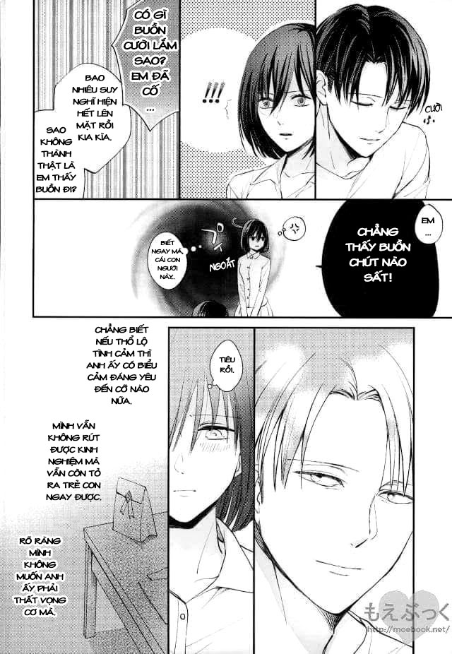 Đọc truyện hentai Chẳng thể đợi chờ (Shingeki no Kyojin) - Oneshot