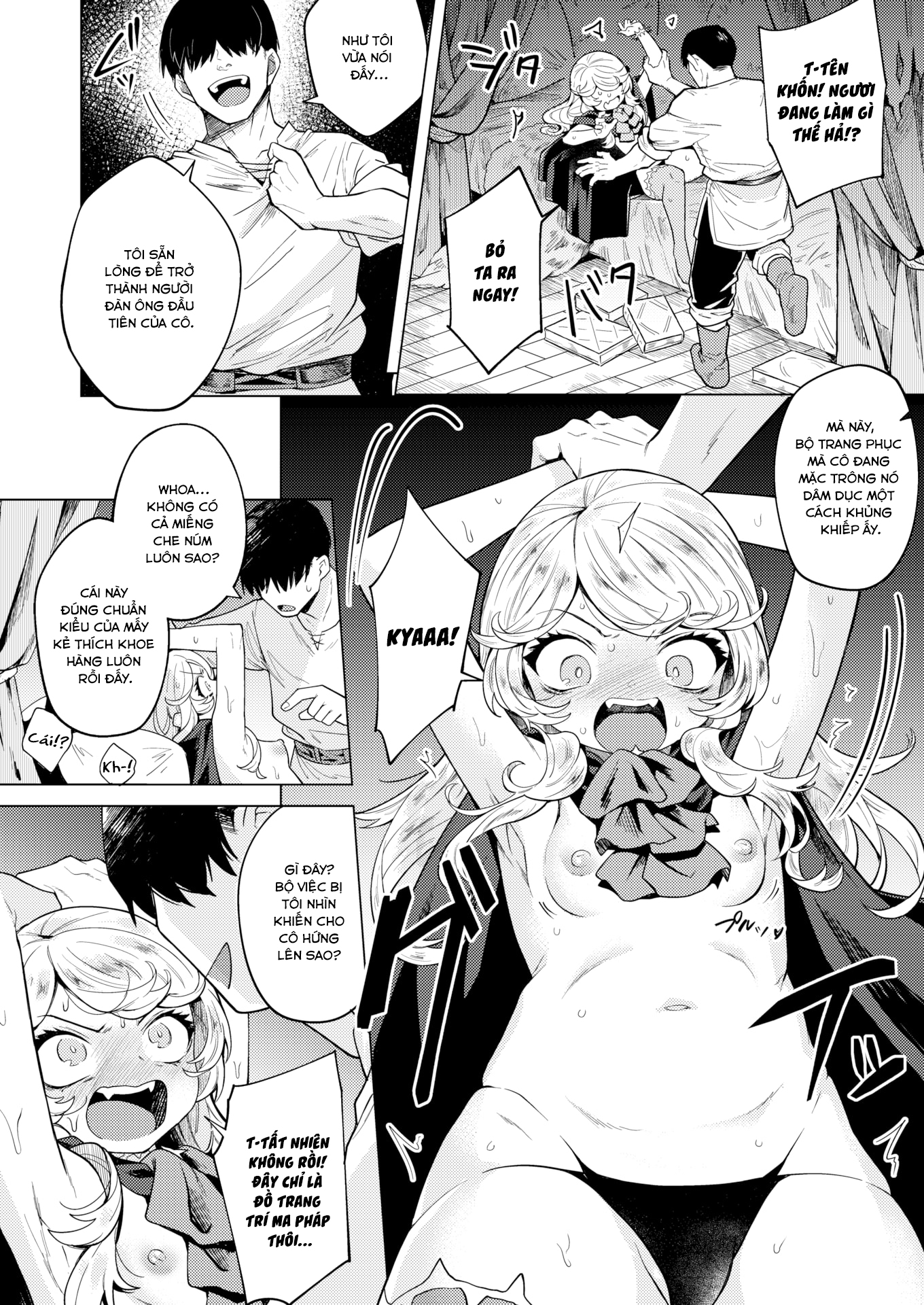 Đọc truyện hentai Khuất phục nữ phù thủy phiền nhiễu này! - Oneshot