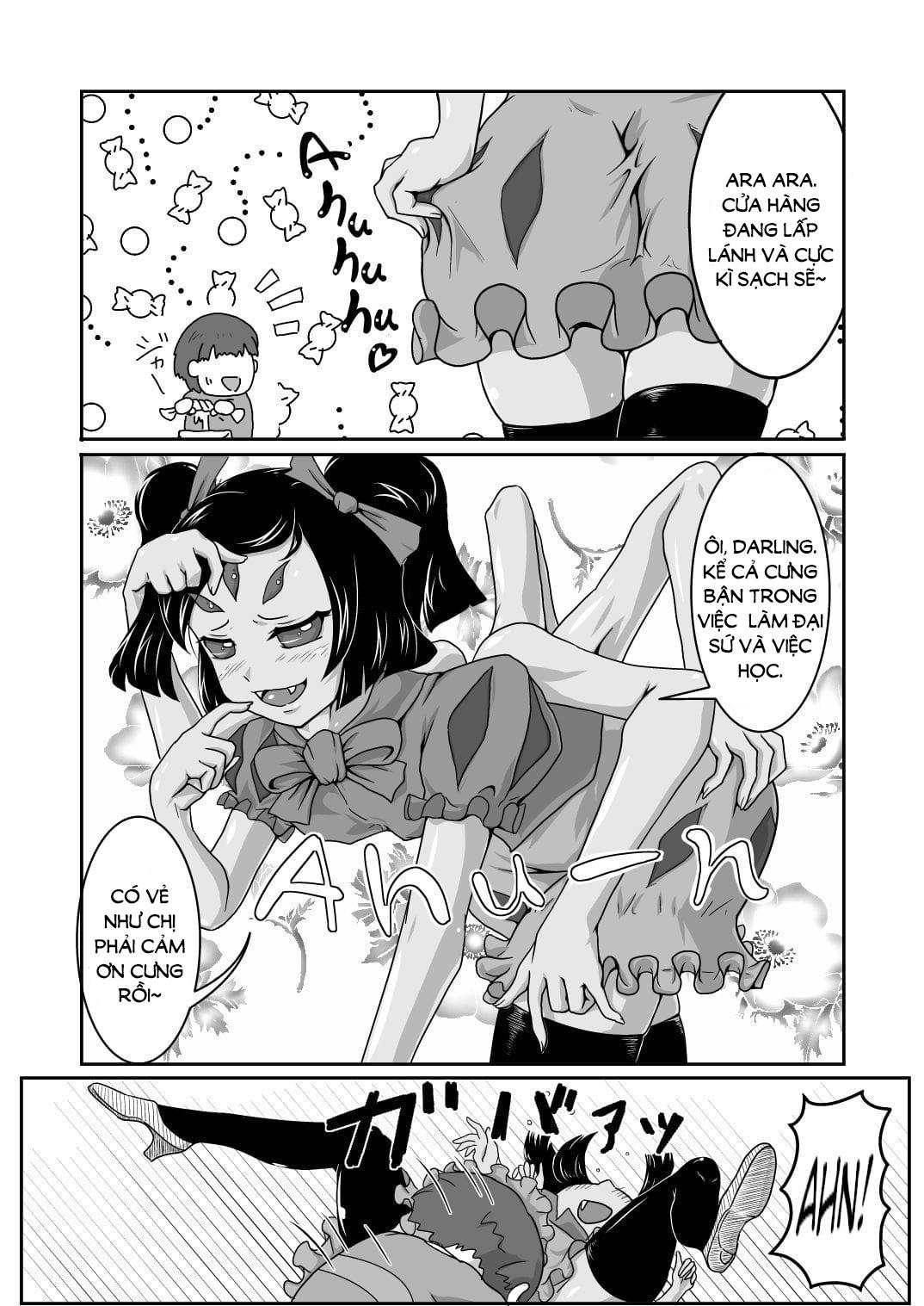 Đọc truyện hentai Gohoubi Spider Spider Reward - Oneshot