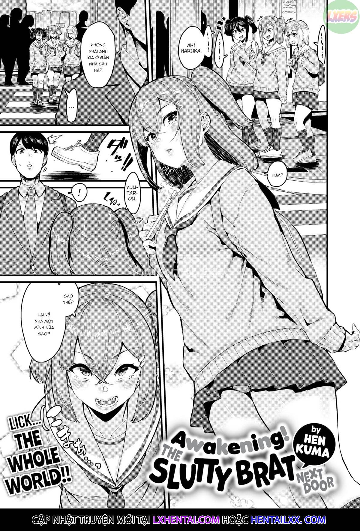 Đọc truyện hentai Thức tỉnh đi! Hỡi bé đũy nhà hàng xóm - Oneshot