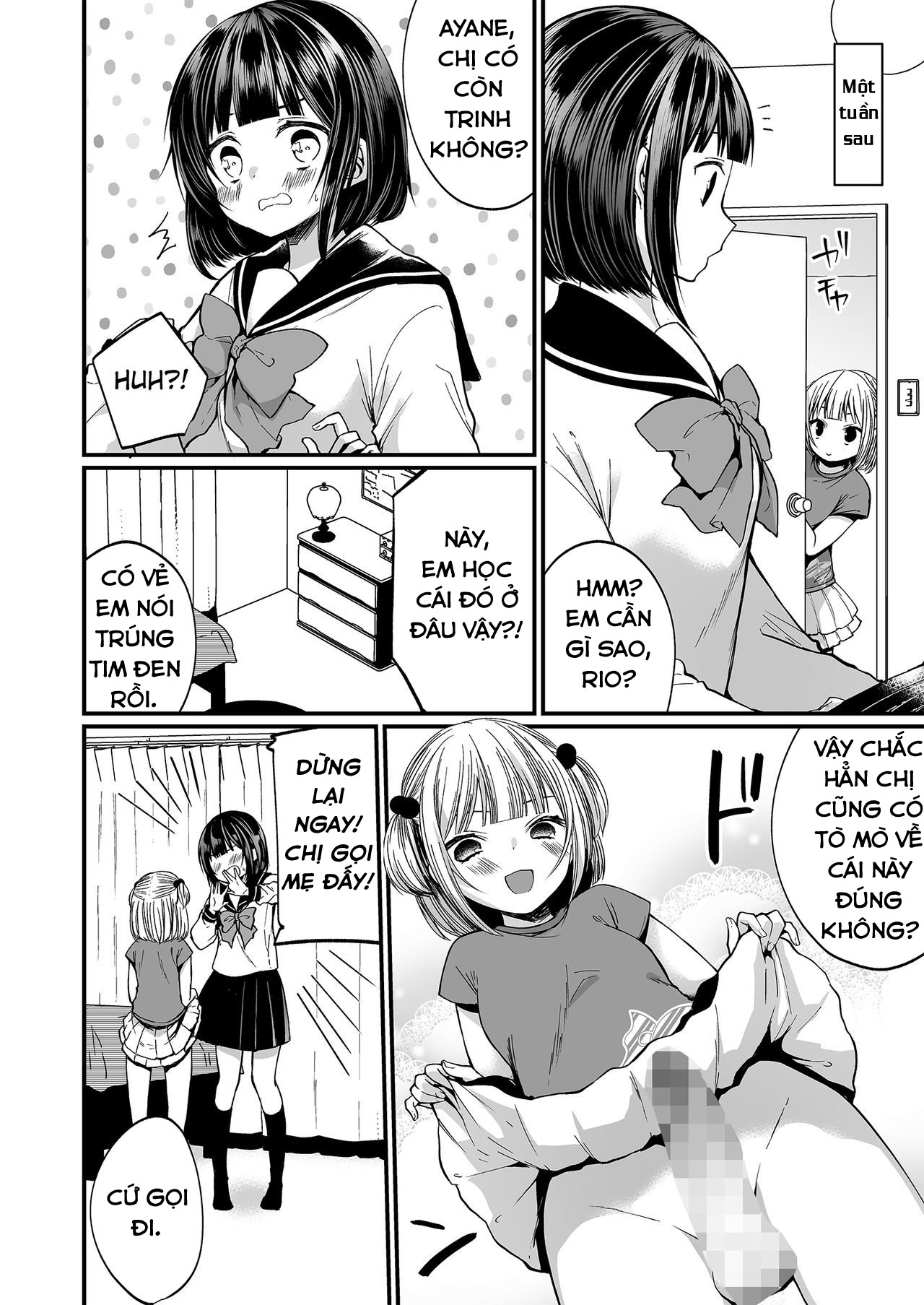 Đọc truyện hentai Hatsujou Futanari Musume to Mesu Ochi Papa - Oneshot