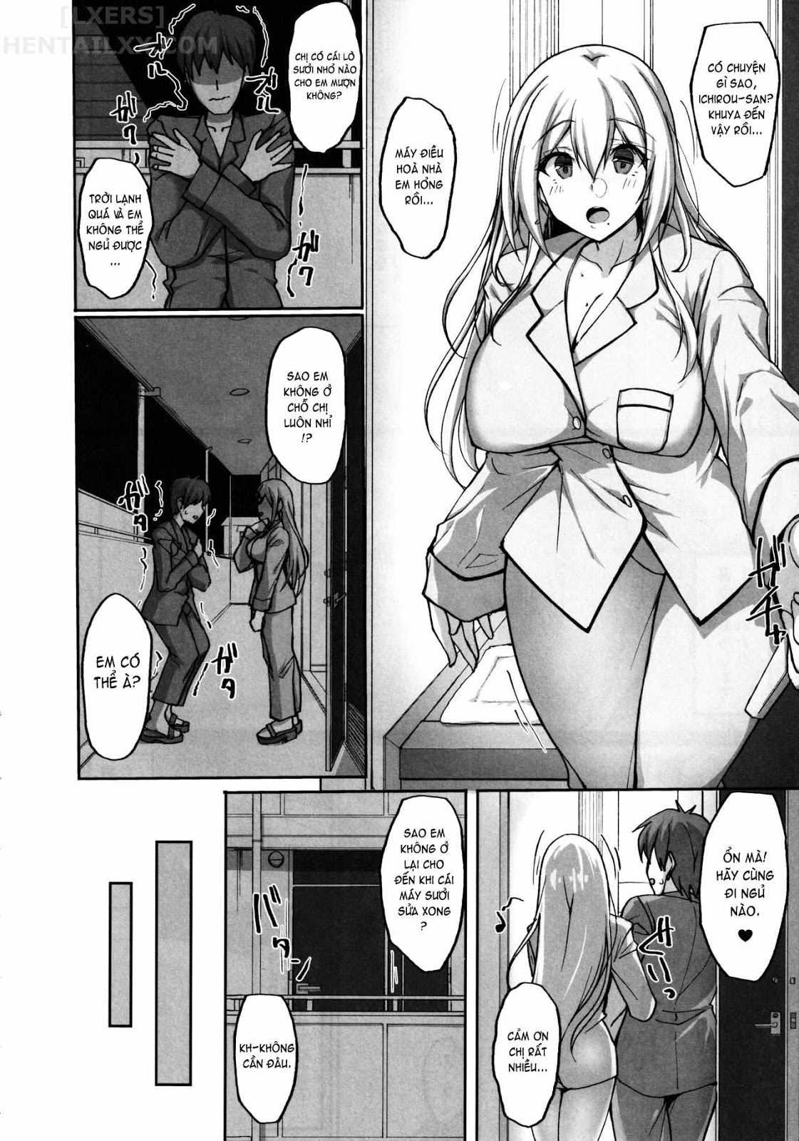 Đọc truyện hentai Ecchi Na Onee-San Wa, Suki Desu Ka? - Chap 2 - Có che | [END]