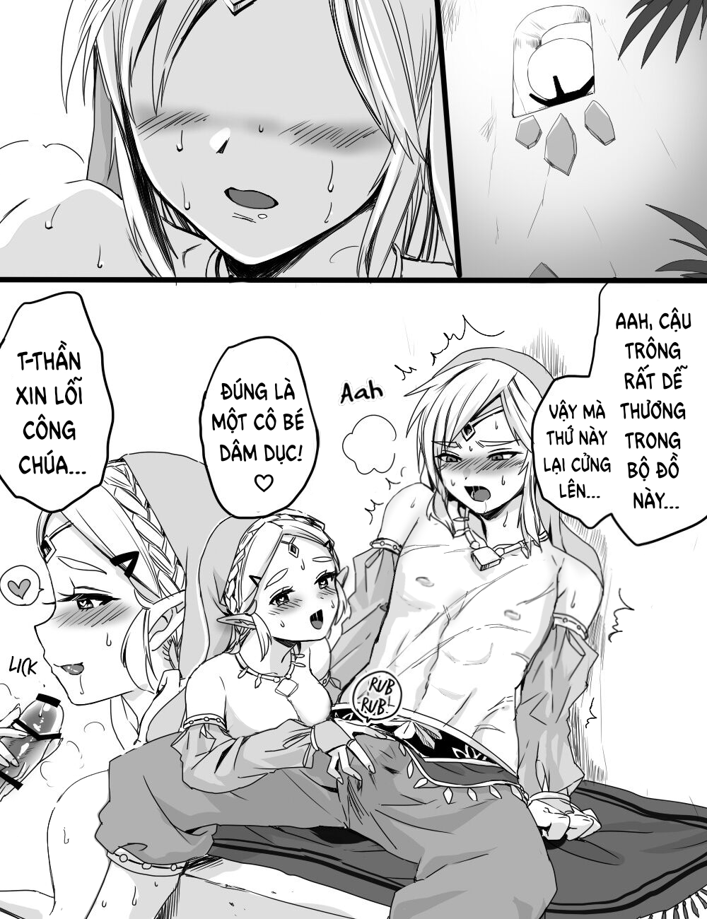 Đọc truyện hentai Vụ án Hồ Tình Yêu (The Legend of Zelda) - Chap II