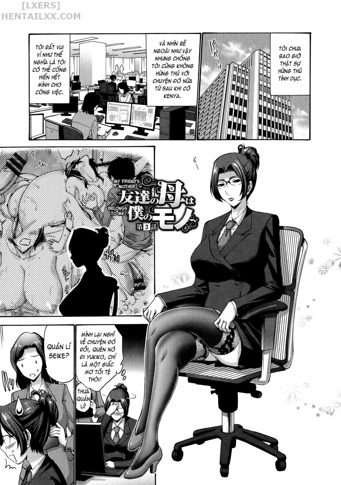 Đọc truyện hentai His Mother is My Love Hole - Chap 3