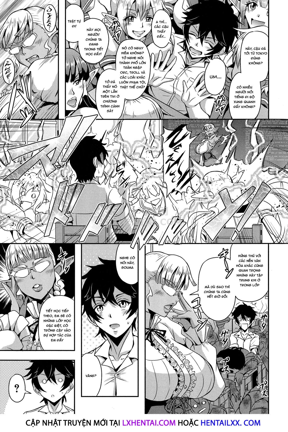 Đọc truyện hentai Elf Harem Story - Chap 3