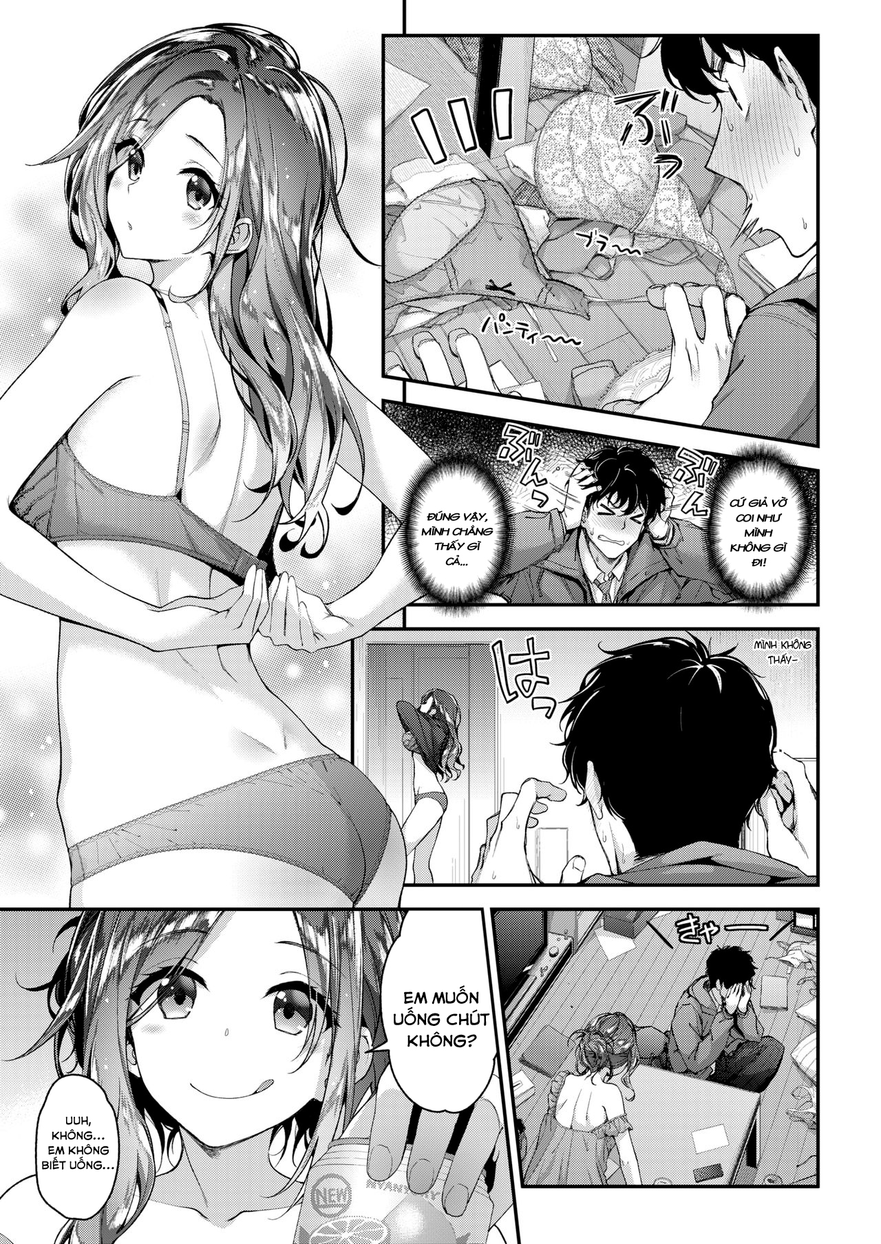 Đọc truyện hentai Totsugeki★Tonari no Onee-san - Oneshot