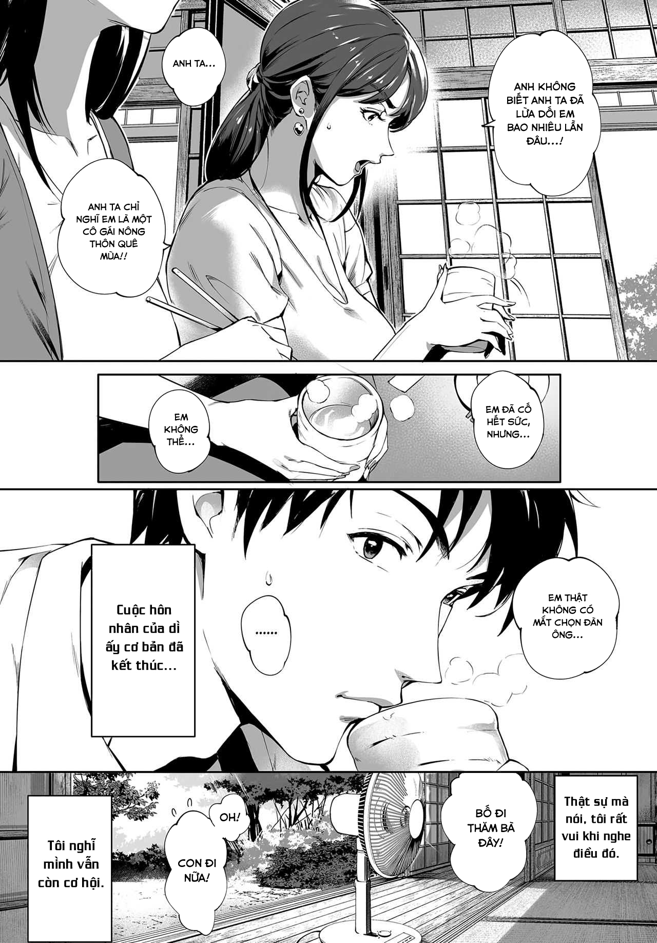 Đọc truyện hentai Gạ chịch bà dì đang thiếu thốn tình dục - Oneshot