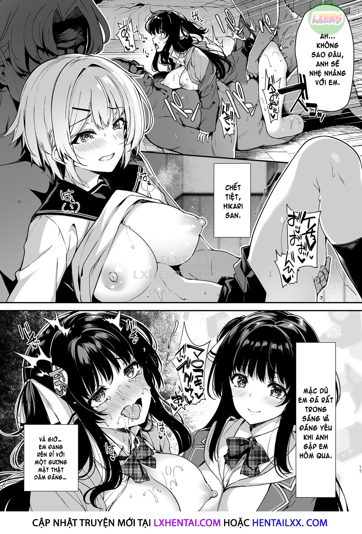 Đọc truyện hentai Sanshoku Hirune Tsuki TS - Chap 2 - [END]