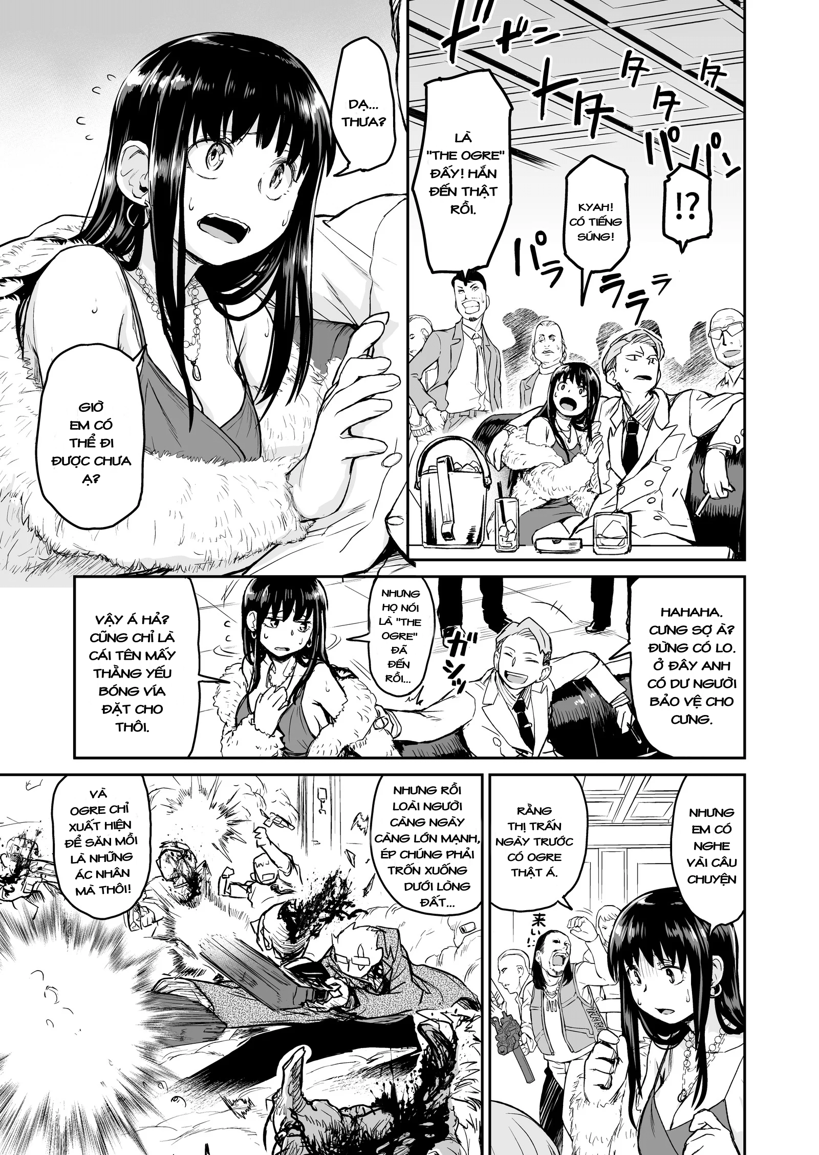 Đọc truyện hentai Ogre gun smoke - Oneshot