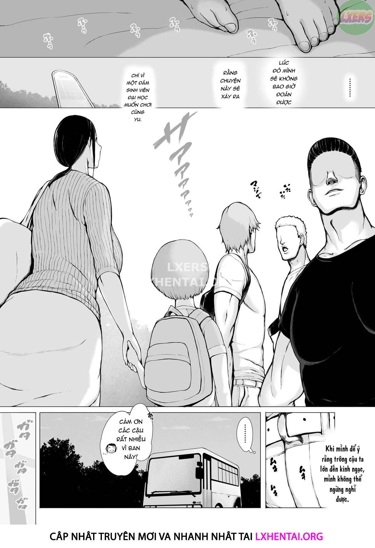 Đọc truyện hentai Hahagui Ottori Okaasan ga Toshishita Yarichin ni Nerawareru Toki - Chap 2B