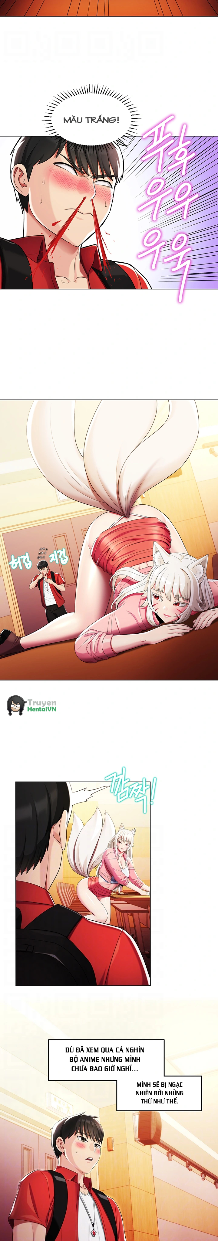 Đọc truyện hentai Phép thuật, hậu cung Yokai - Chap 4