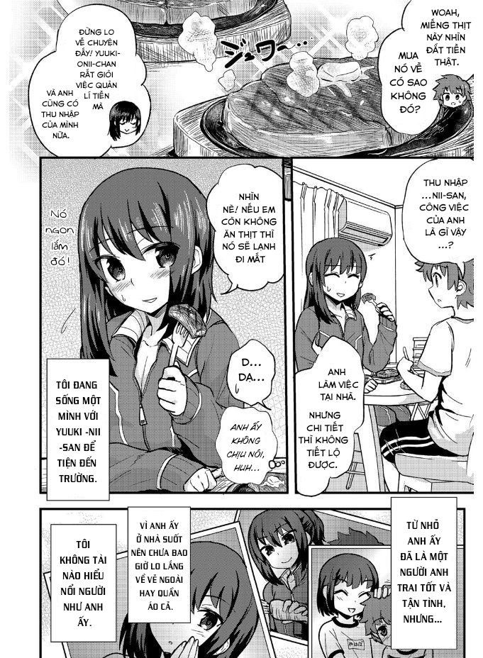 Đọc truyện hentai Kyoudai Ai wa Shitei Ai - Oneshot