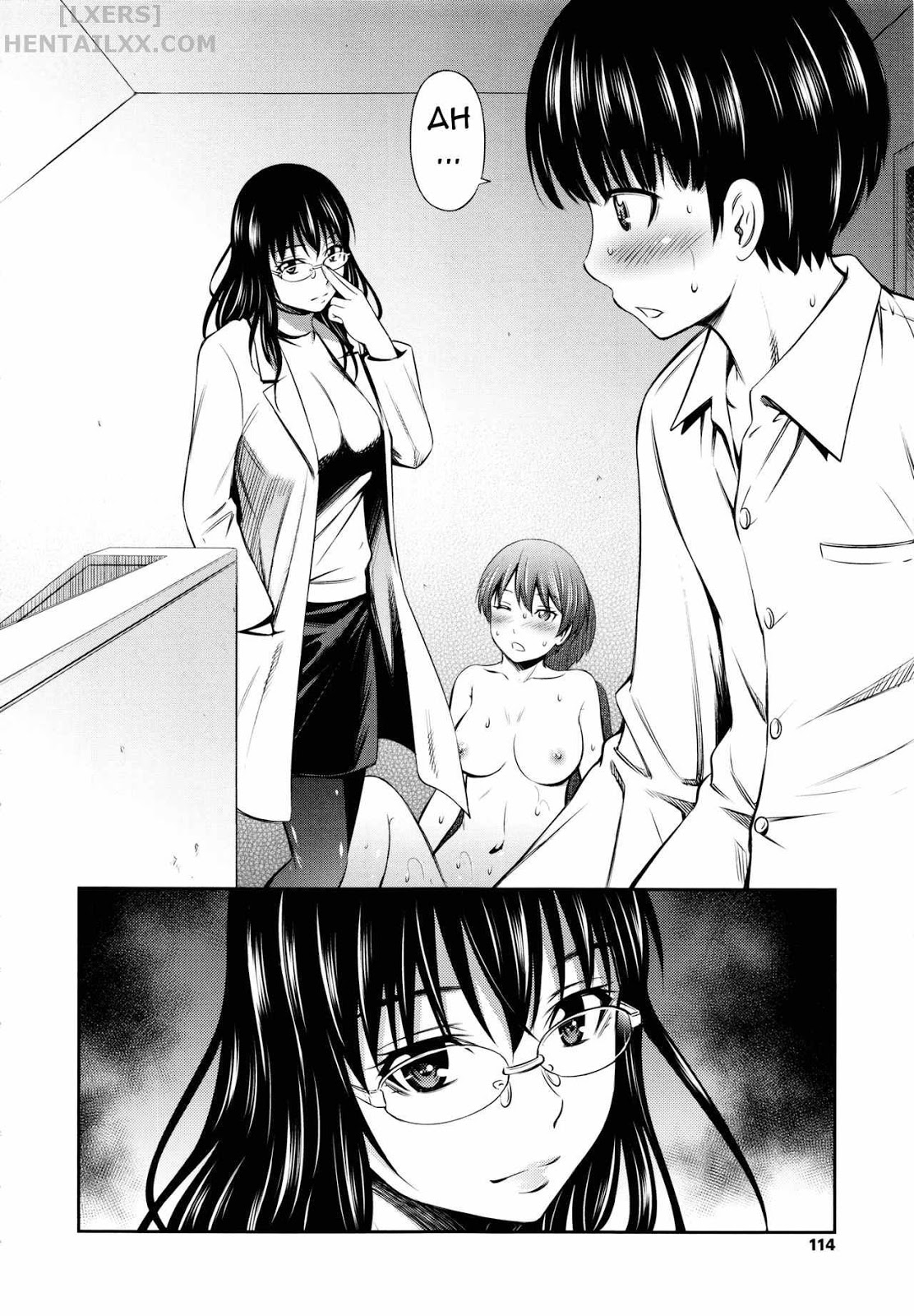 Đọc truyện hentai Hokenshitsu no Sagara Sensei - Chap 5