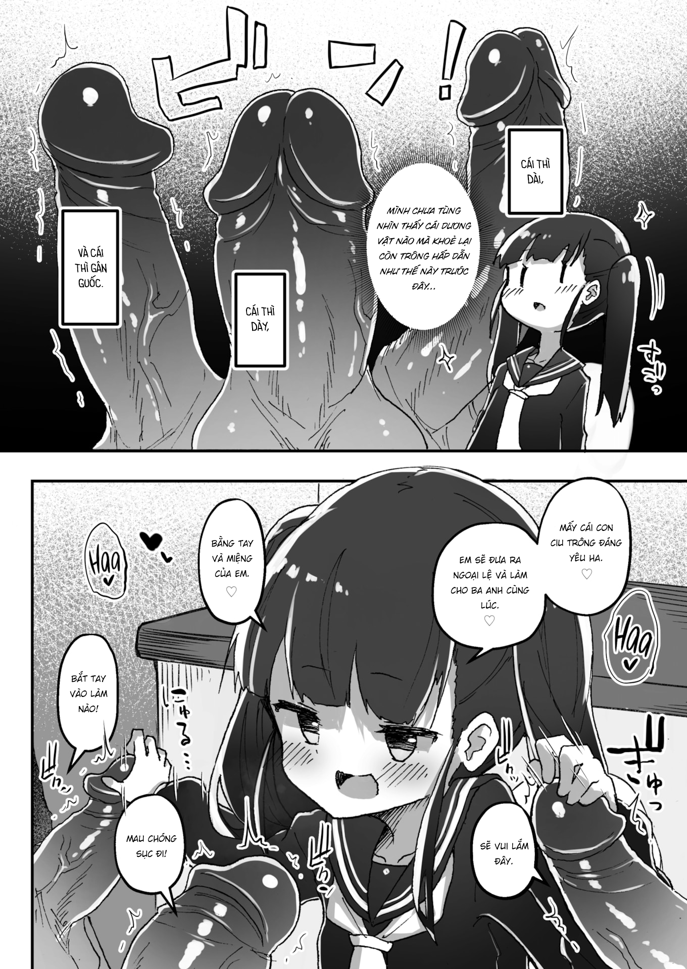 Đọc truyện hentai Hoan lạc mỗi ngày - Chap 6.5 - Xếp hàng xả stress tại toilet công cộng