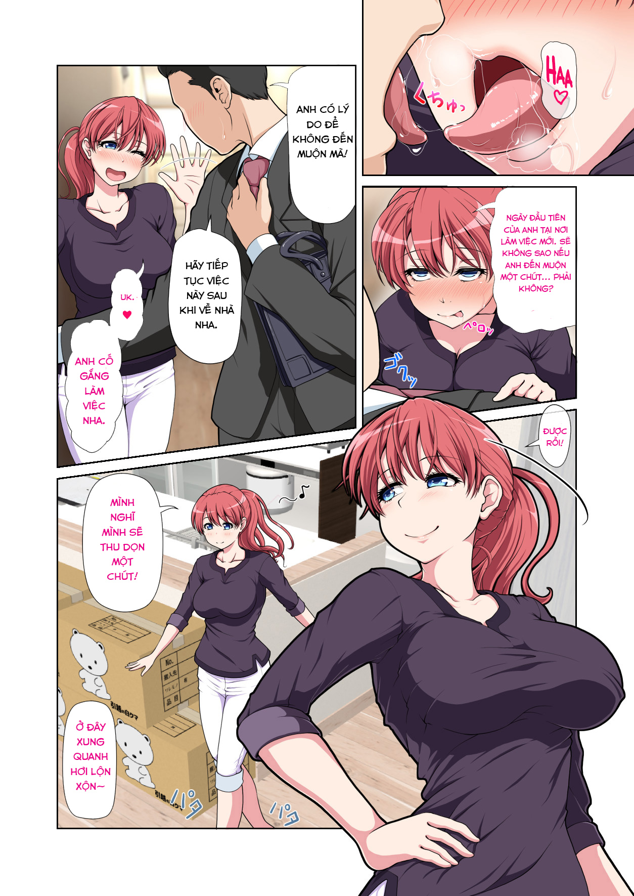Đọc truyện hentai Otonari NTR - Chap 1