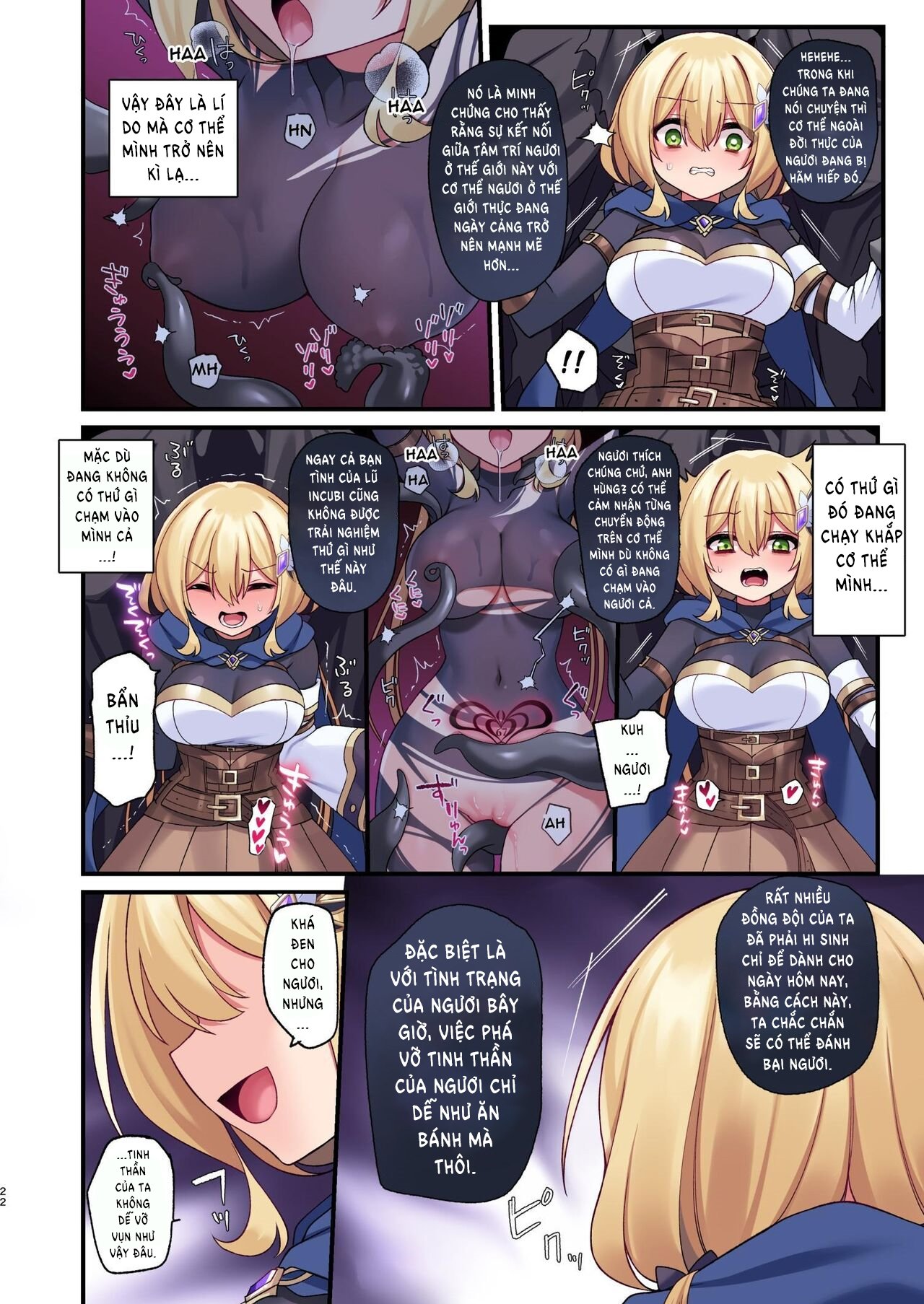 Đọc truyện hentai Chuyến phiêu lưu của anh hùng-chan đã đi đến hồi kết - Oneshot