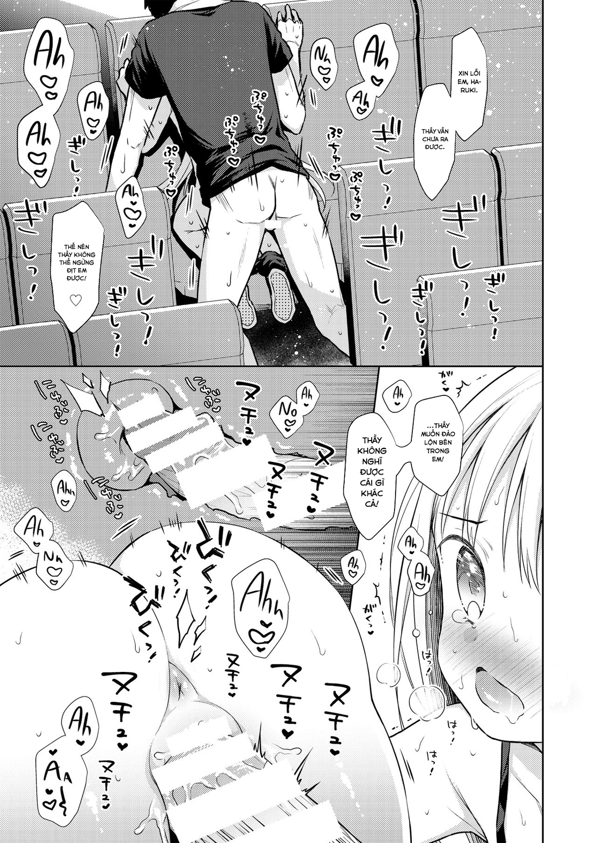 Đọc truyện hentai Hội chứng TS Haruki-kun - Chap 3.2: Yêu